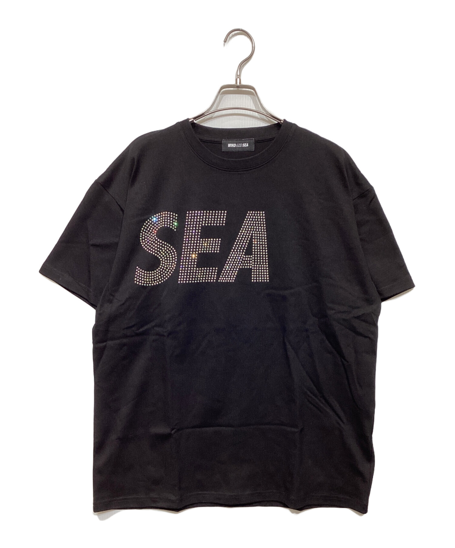 中古・古着通販】WIND AND SEA (ウィンダンシー) ラインストーンt