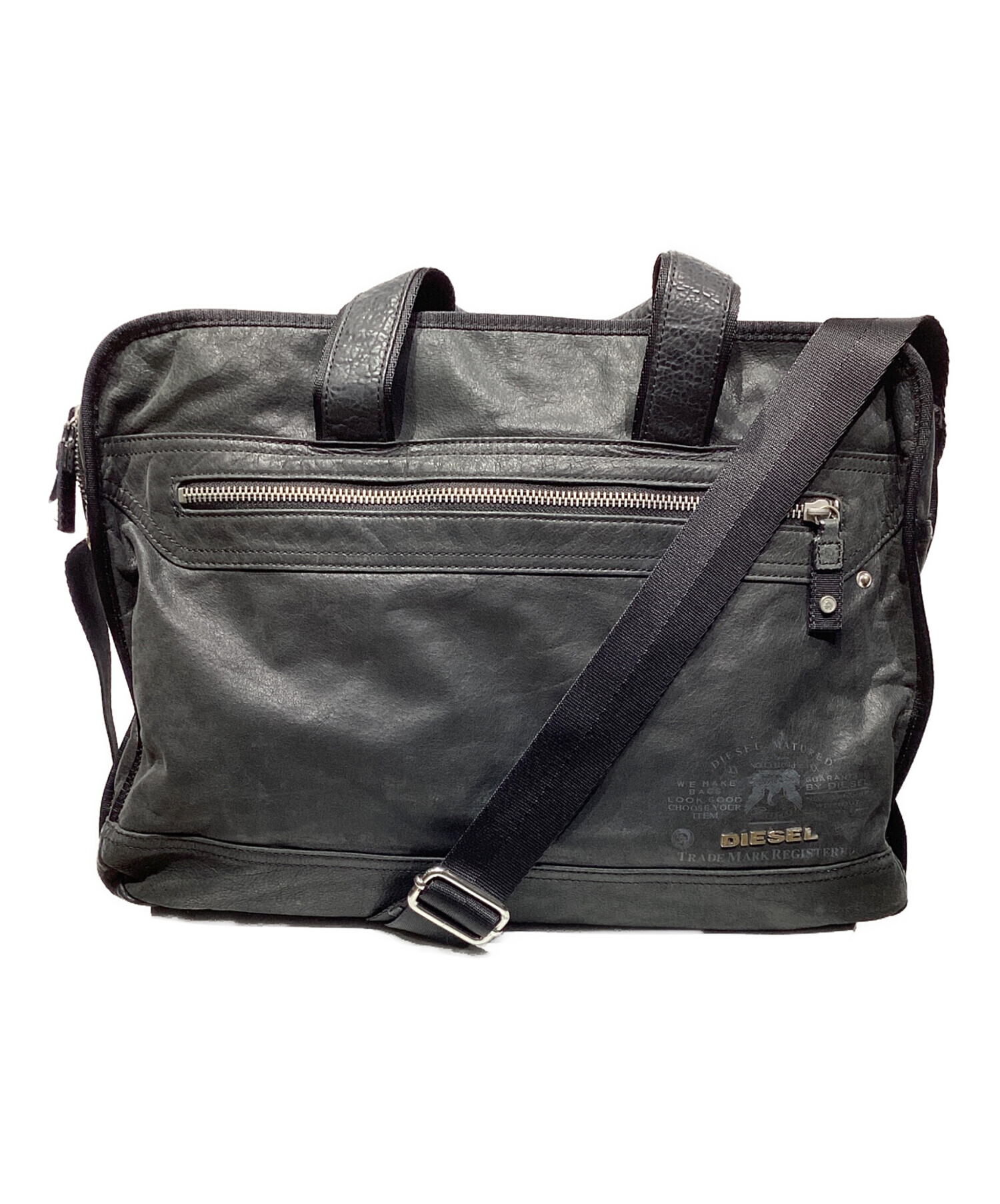DIESEL ディーゼル ショルダーバッグ 2way レザー ターンロック 【公式 