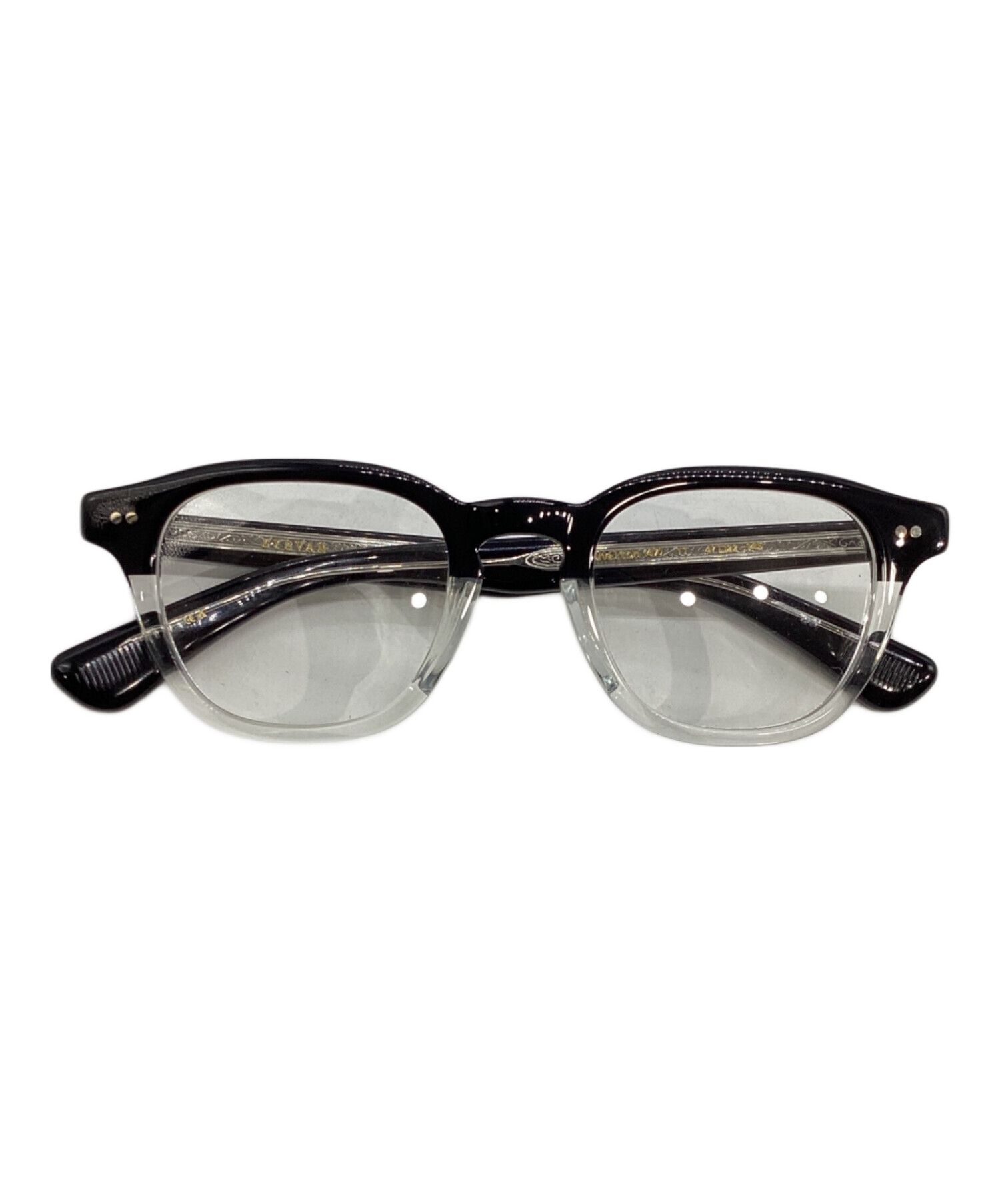 中古・古着通販】EYEVAN (アイヴァン) shelton (47) TT 伊達眼鏡