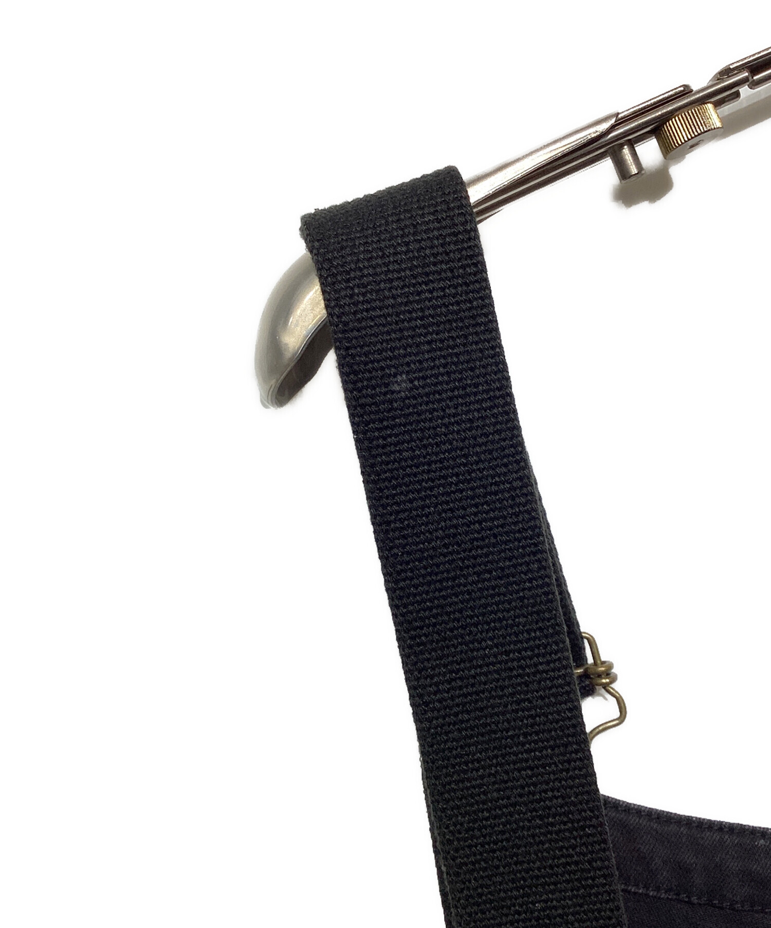 中古・古着通販】glamb (グラム) Nick rib overall ブラック サイズ:2