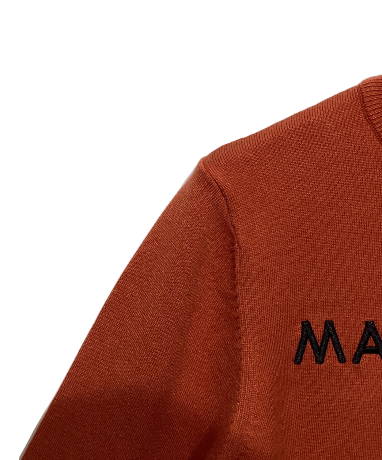 中古・古着通販】MARK&LONA (マークアンドロナ) ロゴニット オレンジ