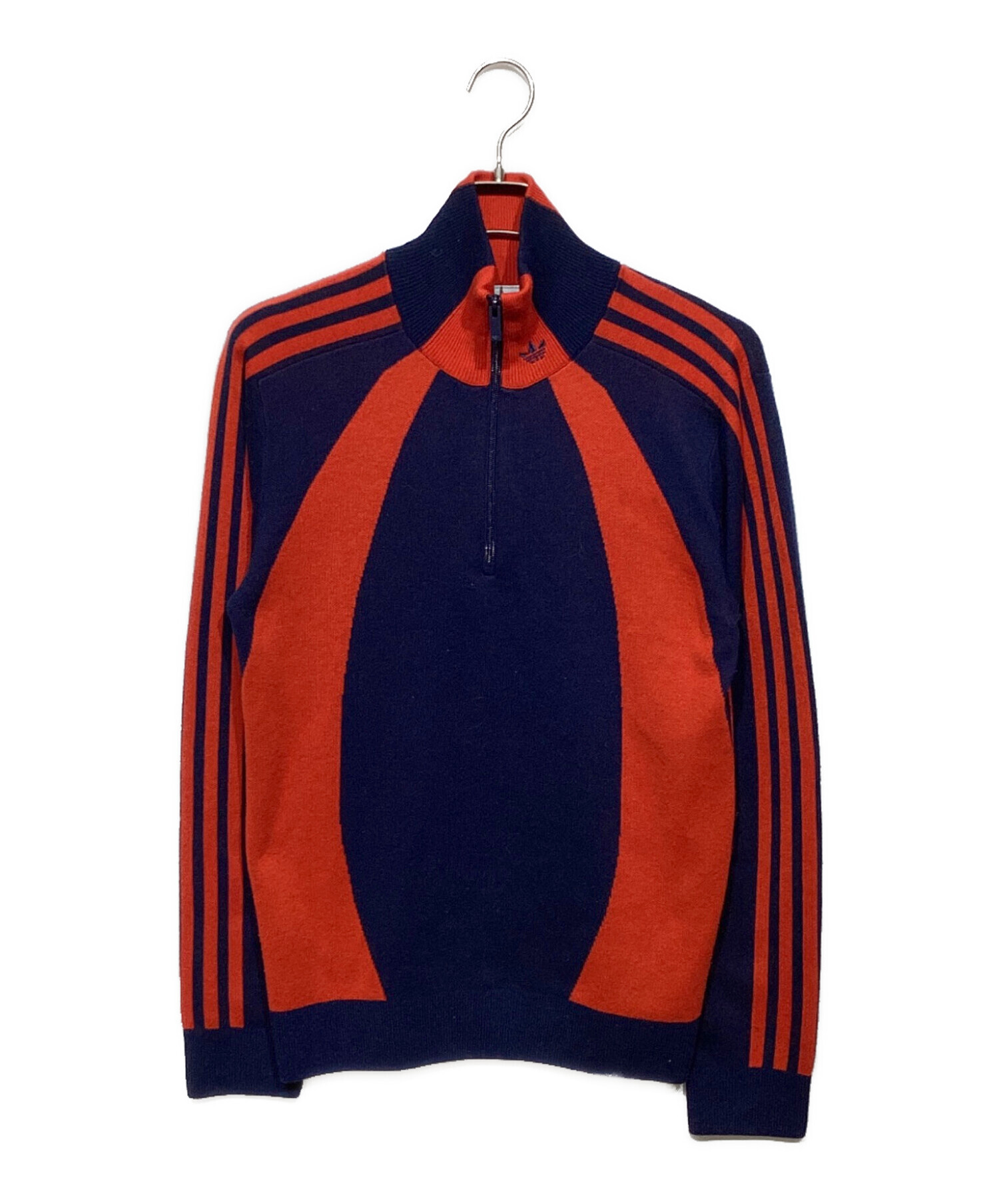 中古・古着通販】adidas (アディダス) クォータージップ セーター 