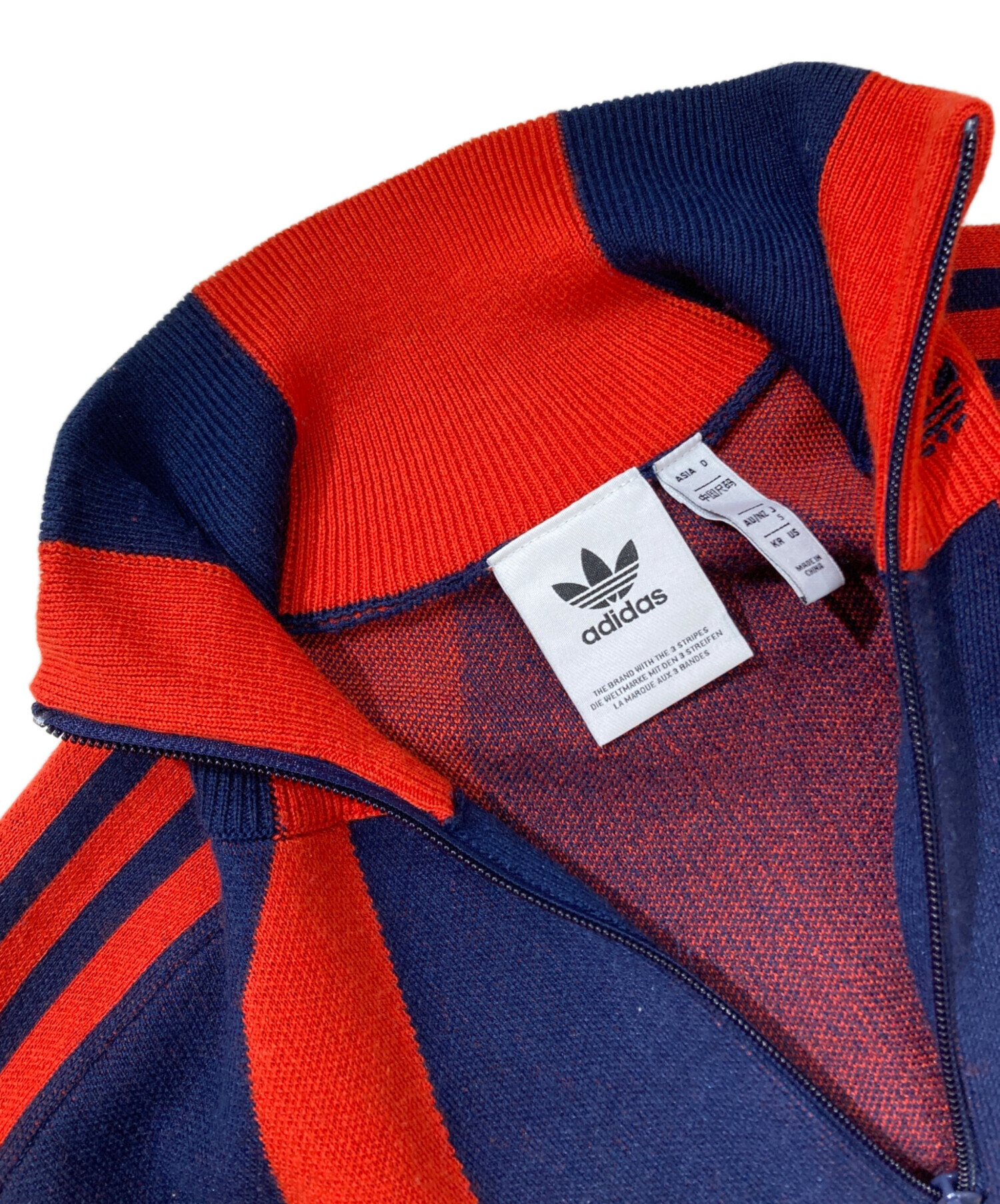 中古・古着通販】adidas (アディダス) クォータージップ セーター 