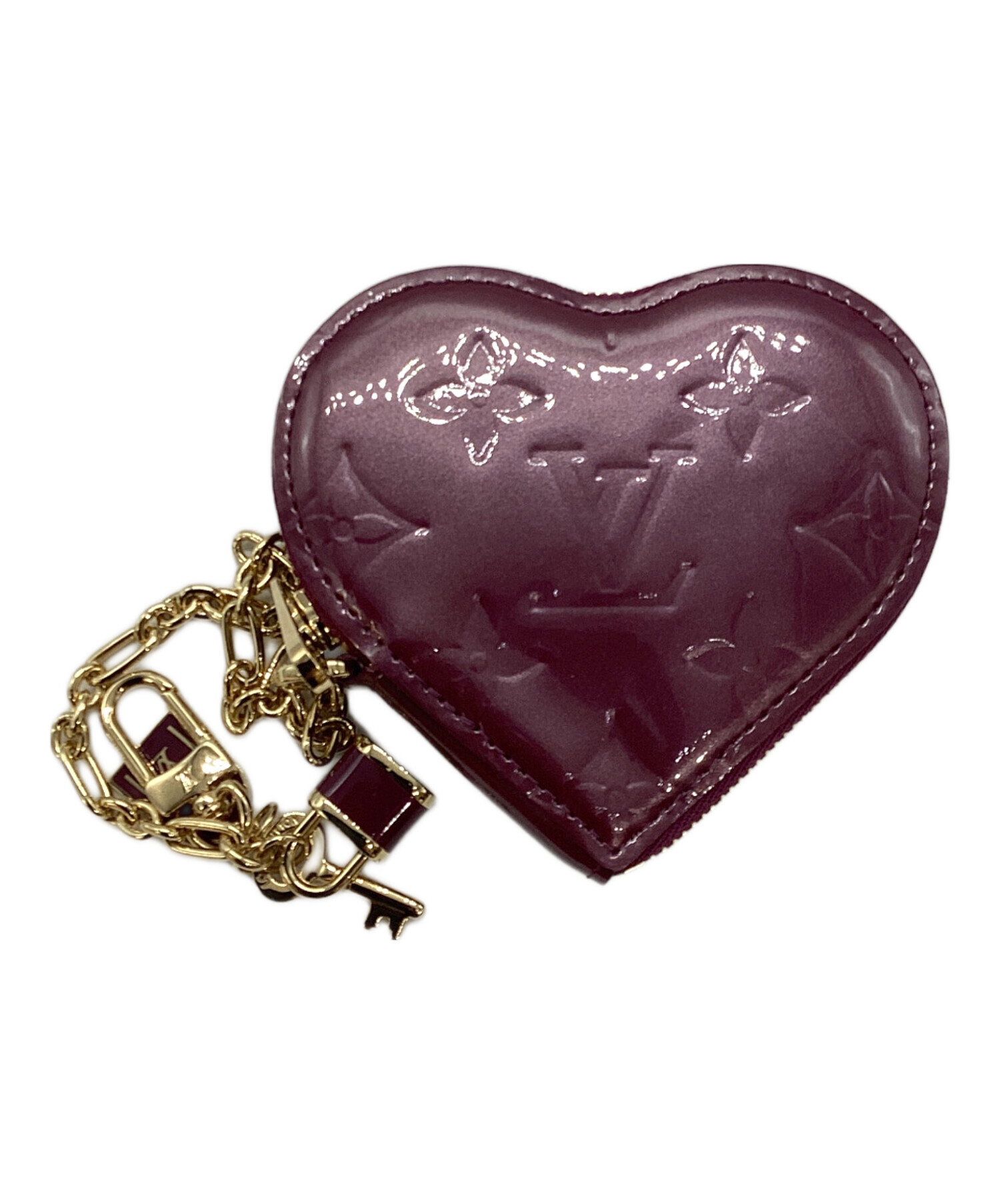 LOUIS VUITTON ヴェルニ ポルト モネ・クール ルイヴィトンポルトモネ