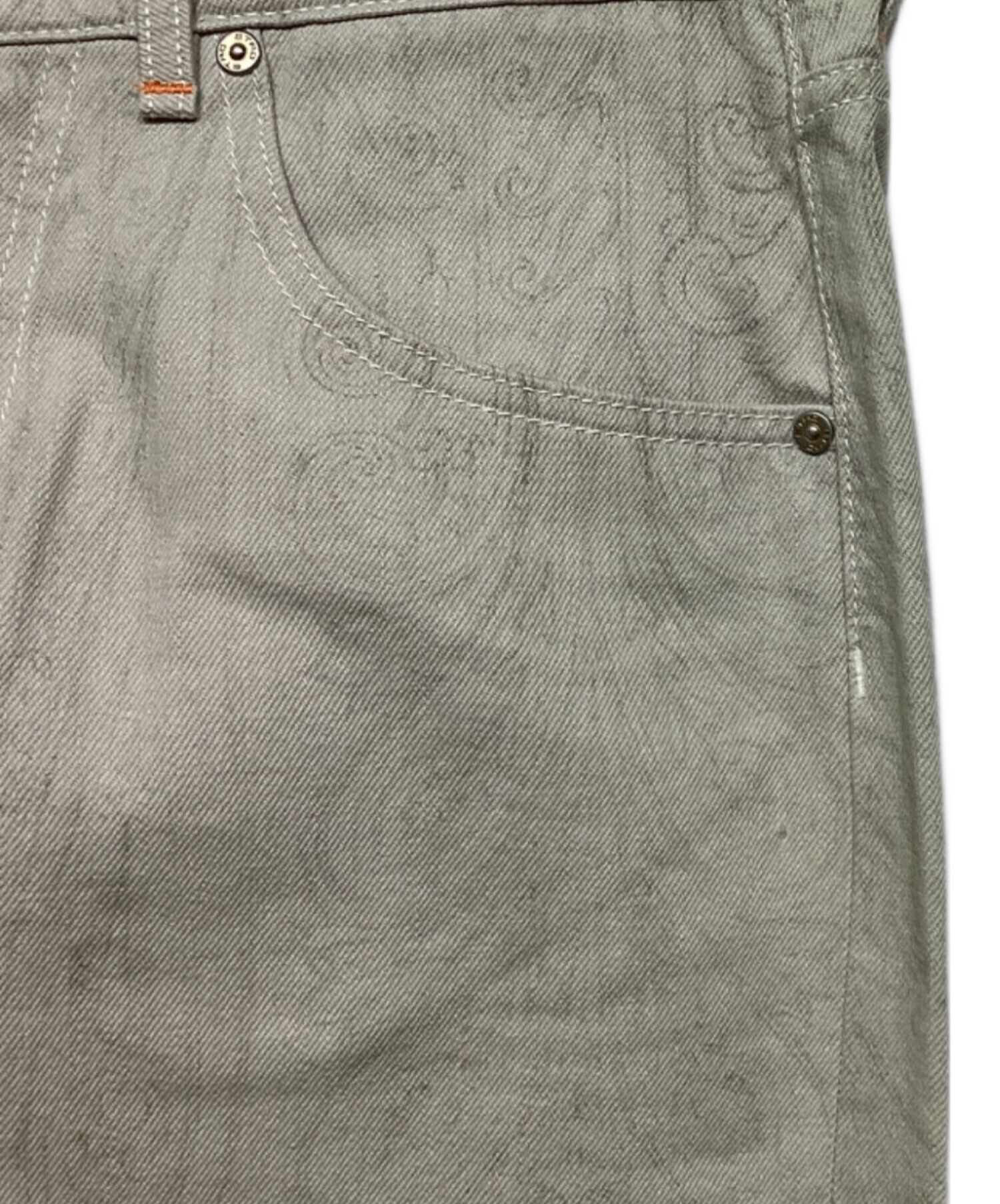 中古・古着通販】ETRO (エトロ) ペイズリーデニムパンツ 161-1W099