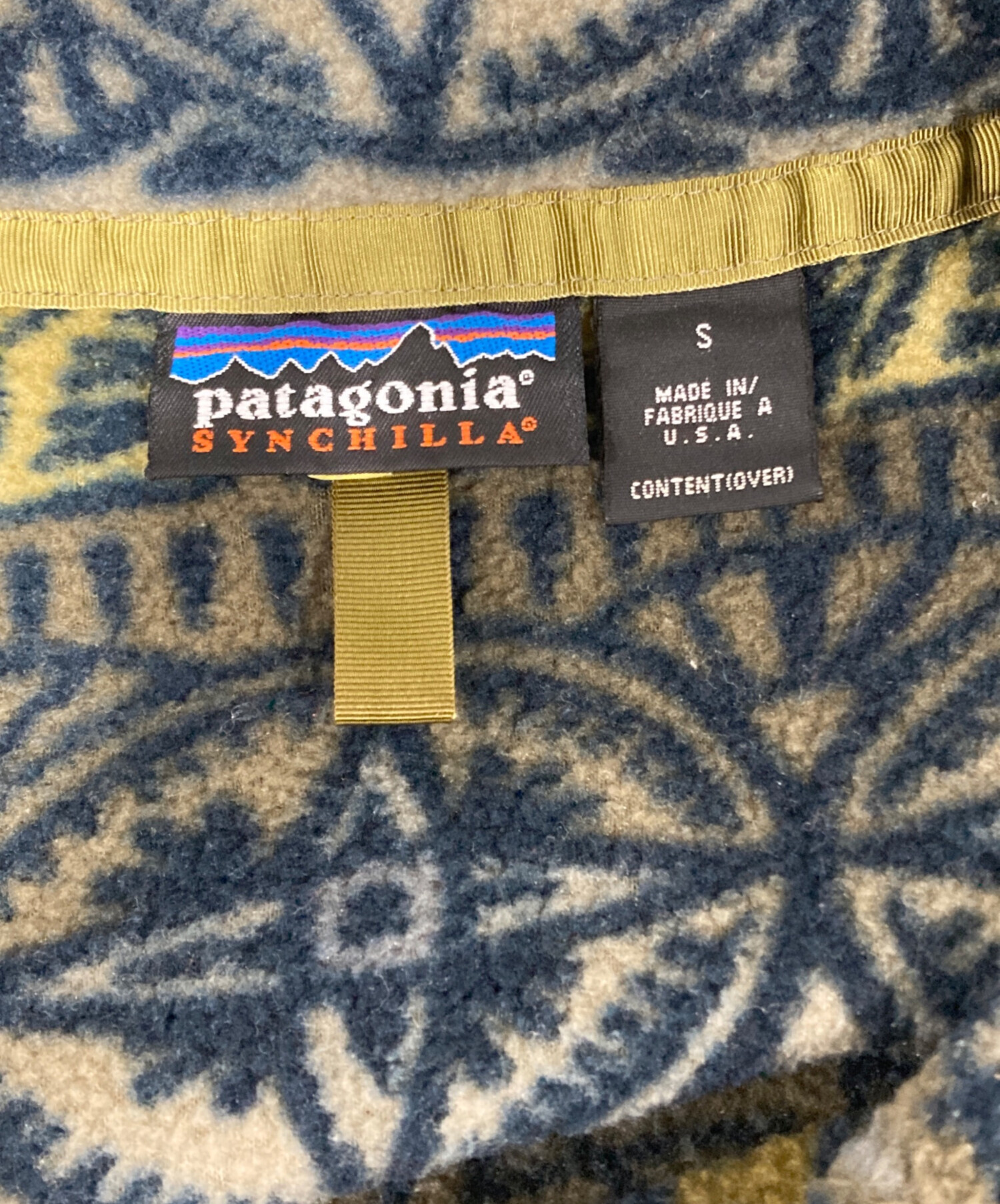 中古・古着通販】Patagonia (パタゴニア) ネイティブ柄シンチラ