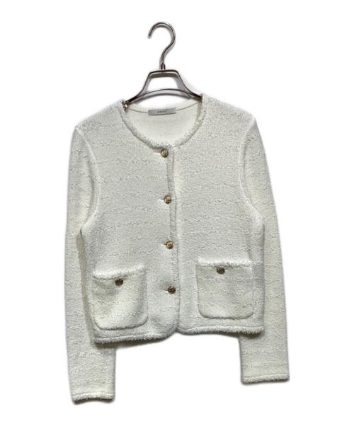 れいこページ　ANAYI　ペーパージャギーモールジャケット カーディガン ペーパーシャギーモール ジャケット カーディガン|ANAYI