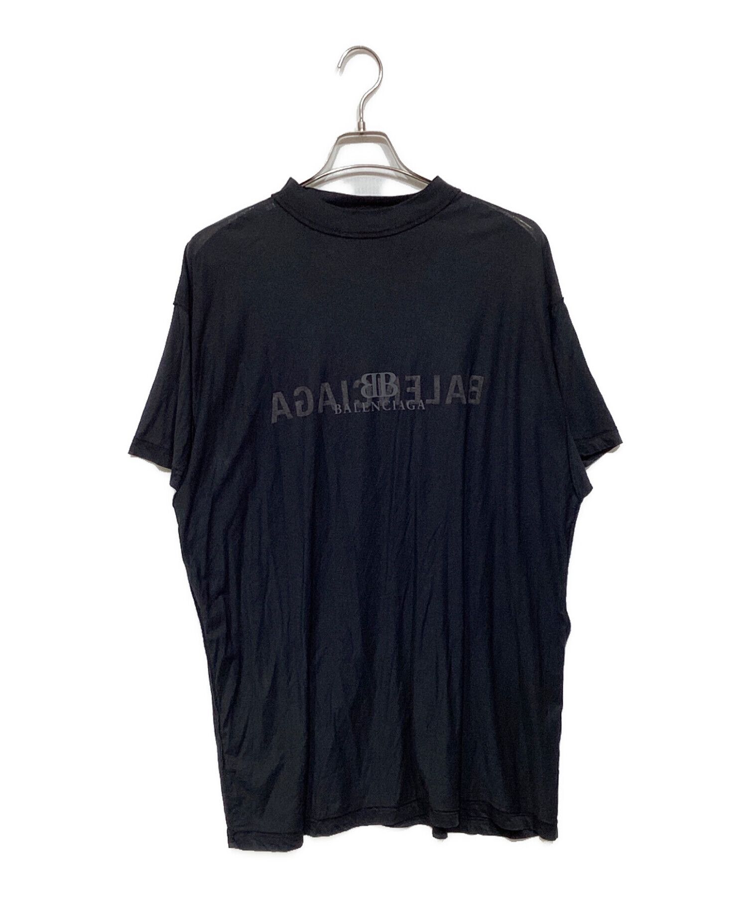 中古・古着通販】BALENCIAGA (バレンシアガ) Inside Out LOGO T-Shirts