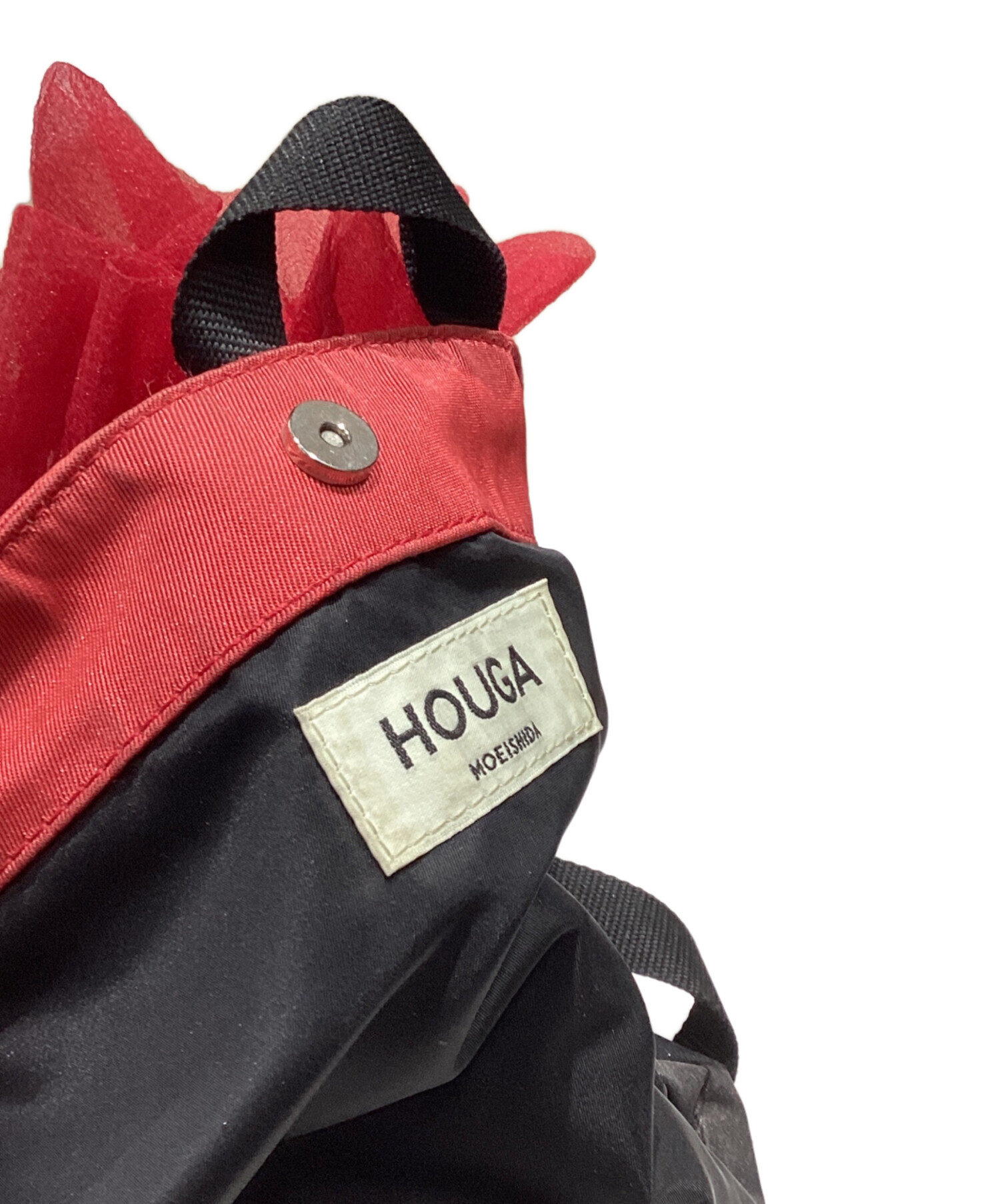 中古・古着通販】HOUGA (ホウガ) my will bag レッド｜ブランド・古着