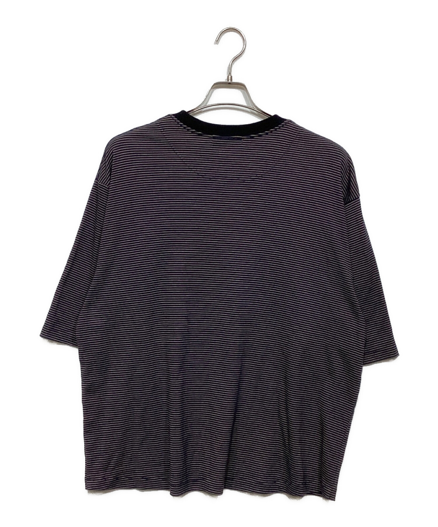 24AW ポリプロイドPOLYPLOID ロンT ボーダー 24AW ポリプロイド