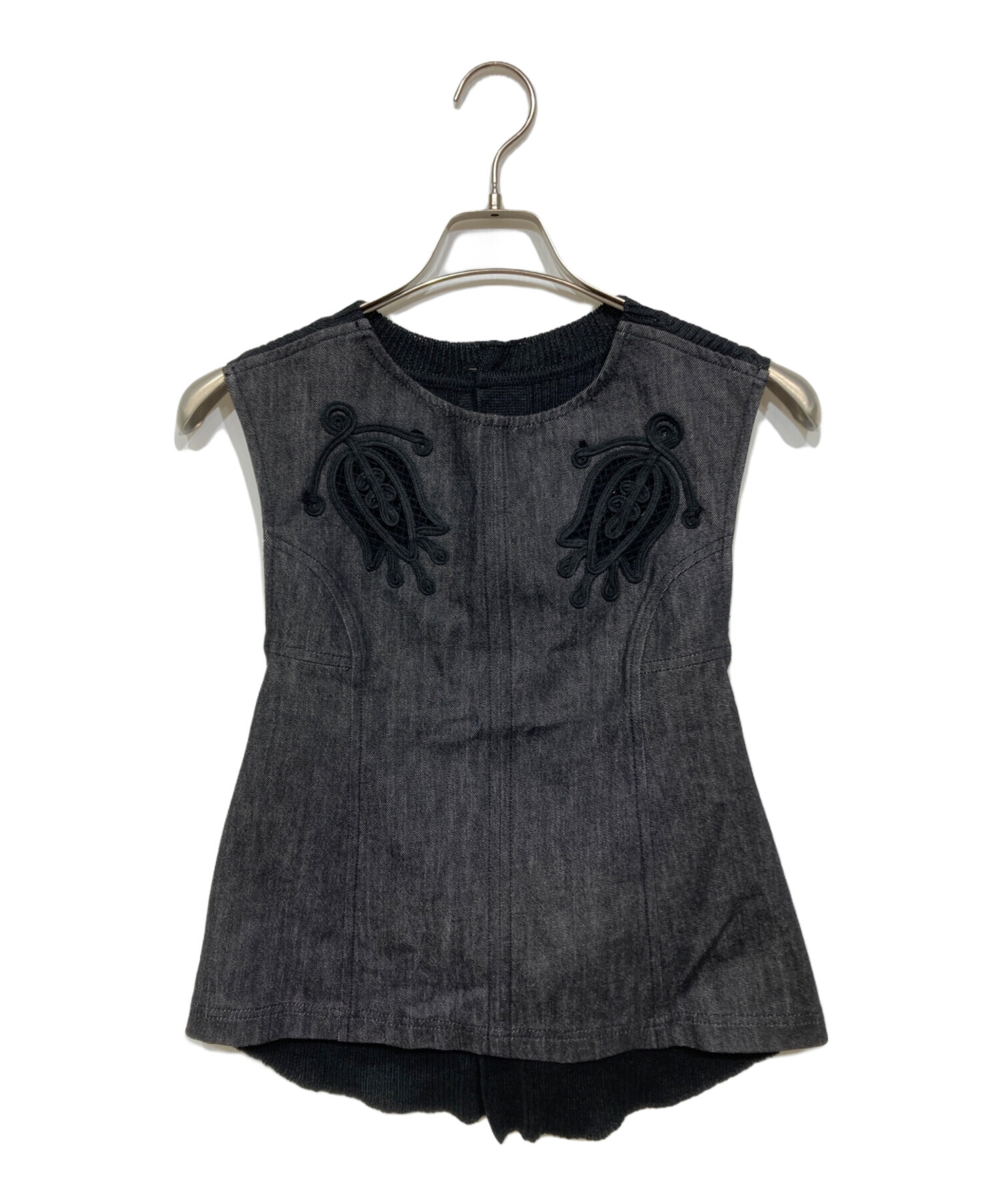 中古・古着通販】Mame Kurogouchi (マメクロゴウチ) Embroidered Denim 