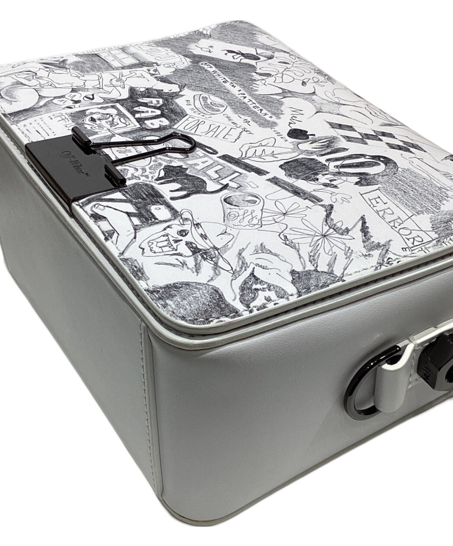 中古・古着通販】OFFWHITE (オフホワイト) ショルダーバッグ ホワイト