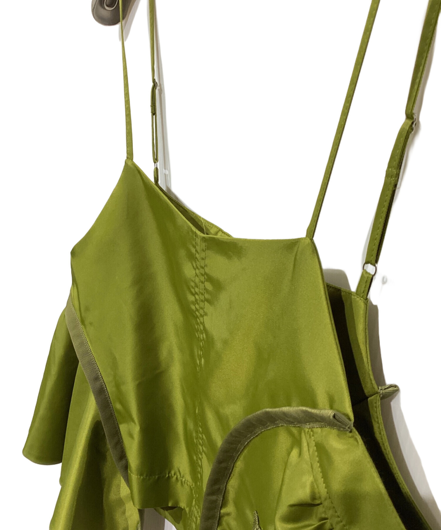 中古・古着通販】UN3D. (アンスリード) MA-1キャミソール グリーン