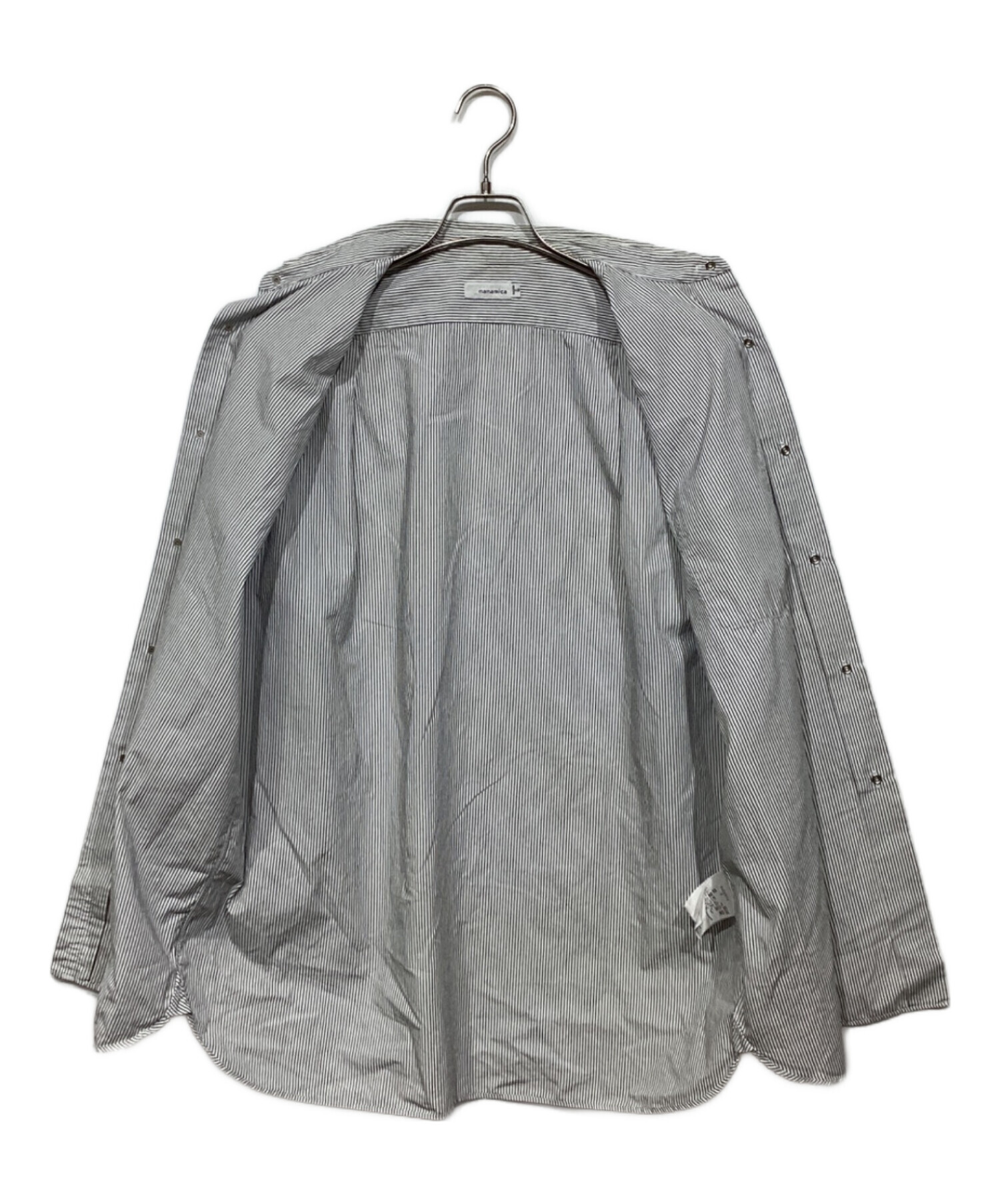 中古・古着通販】nanamica (ナナミカ) Regular Collar Stripe Wind