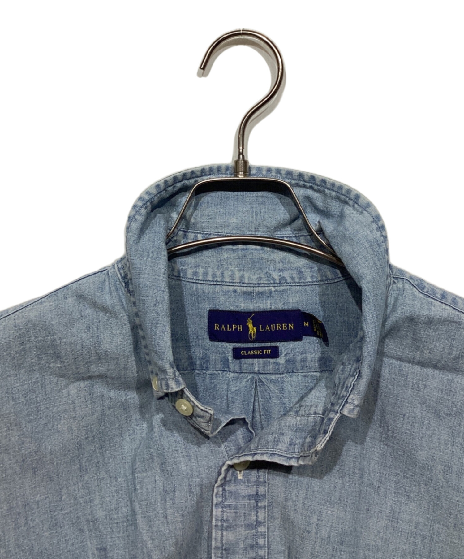 中古・古着通販】RALPH LAUREN (ラルフローレン) ダンガリーシャツ