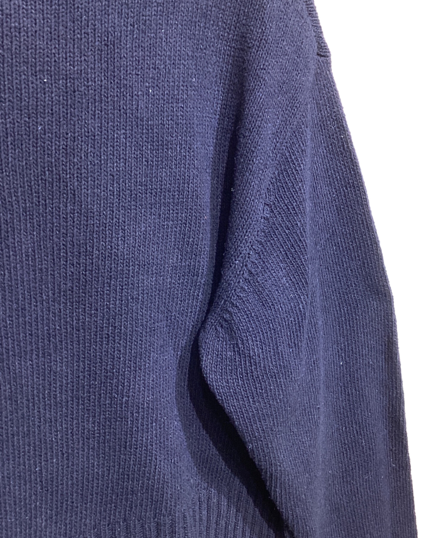 Taiga Takahashi タイガタカハシ　LOT.505 ニット　ネイビー Taiga Takahashi | LOT.505 V-NECK SWEATER