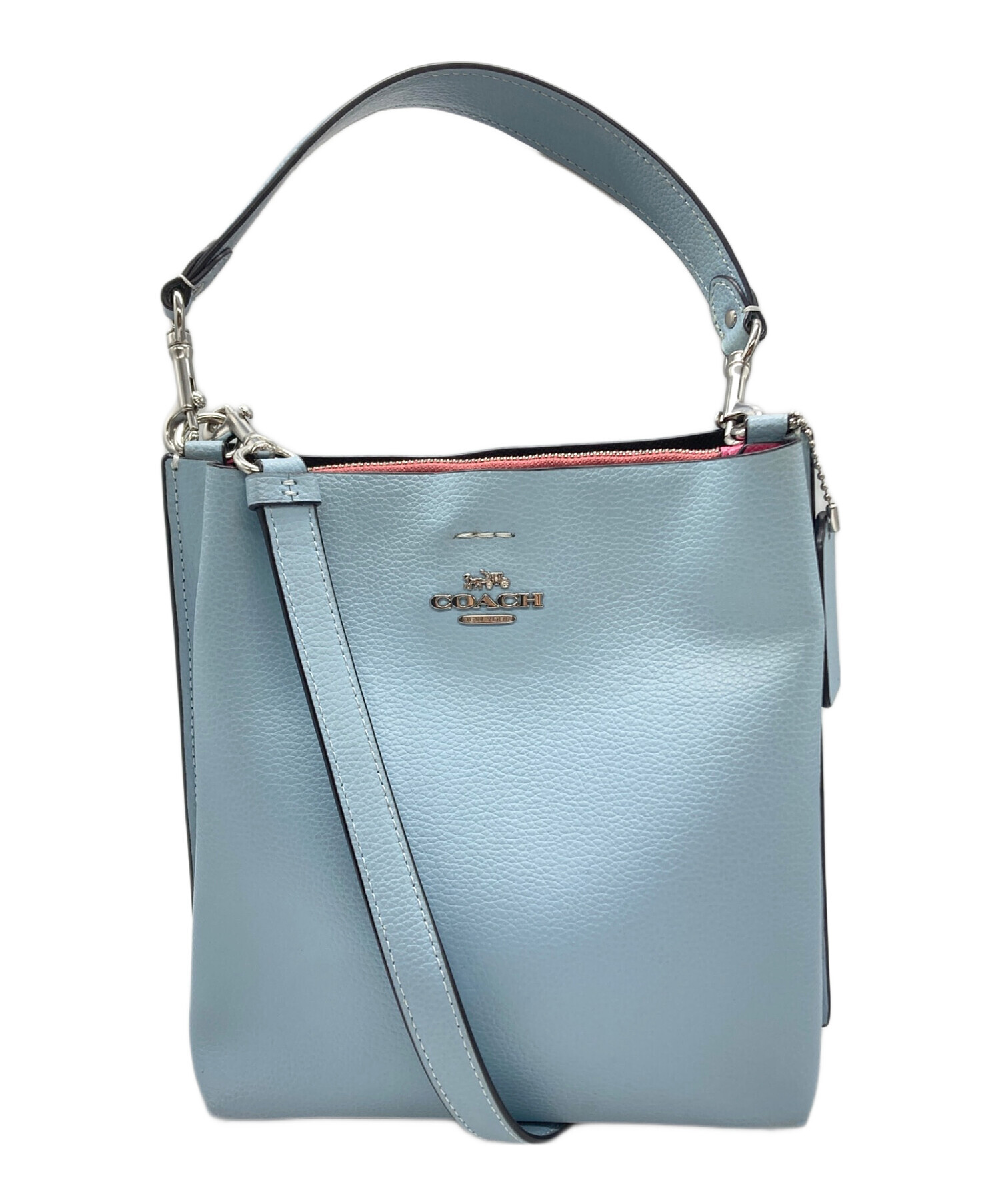中古・古着通販】COACH (コーチ) モリー バケット バッグ 22 ブルー