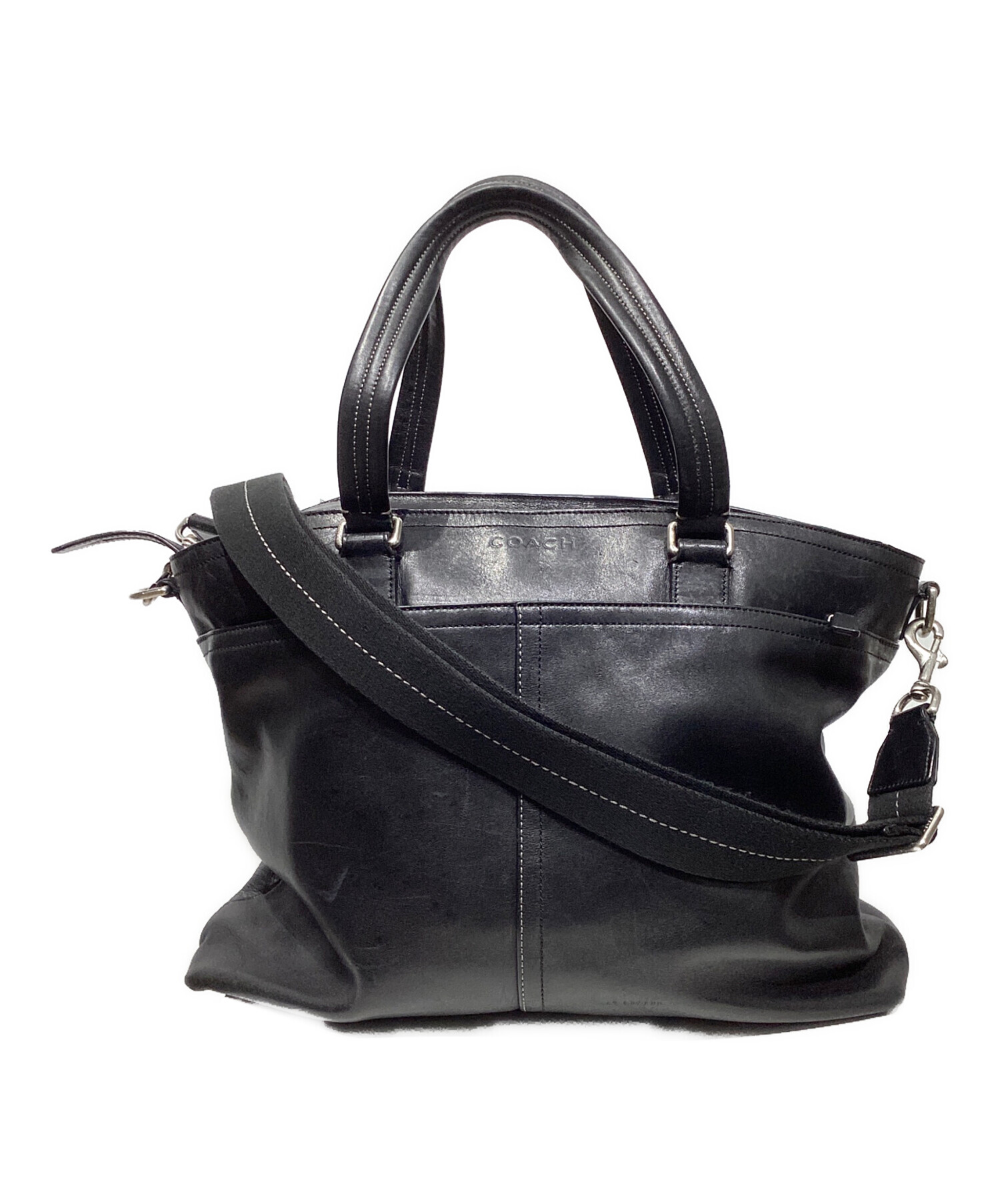 中古・古着通販】COACH (コーチ) 2WAYバッグ F70673 ブラック