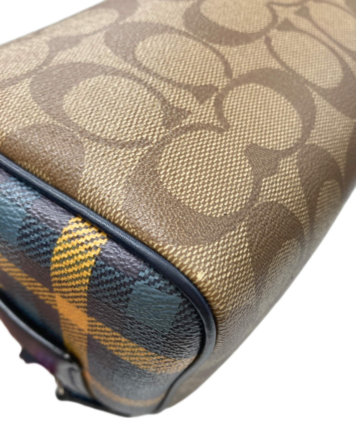 中古・古着通販】COACH (コーチ) シグネチャー×チェック ショルダー 