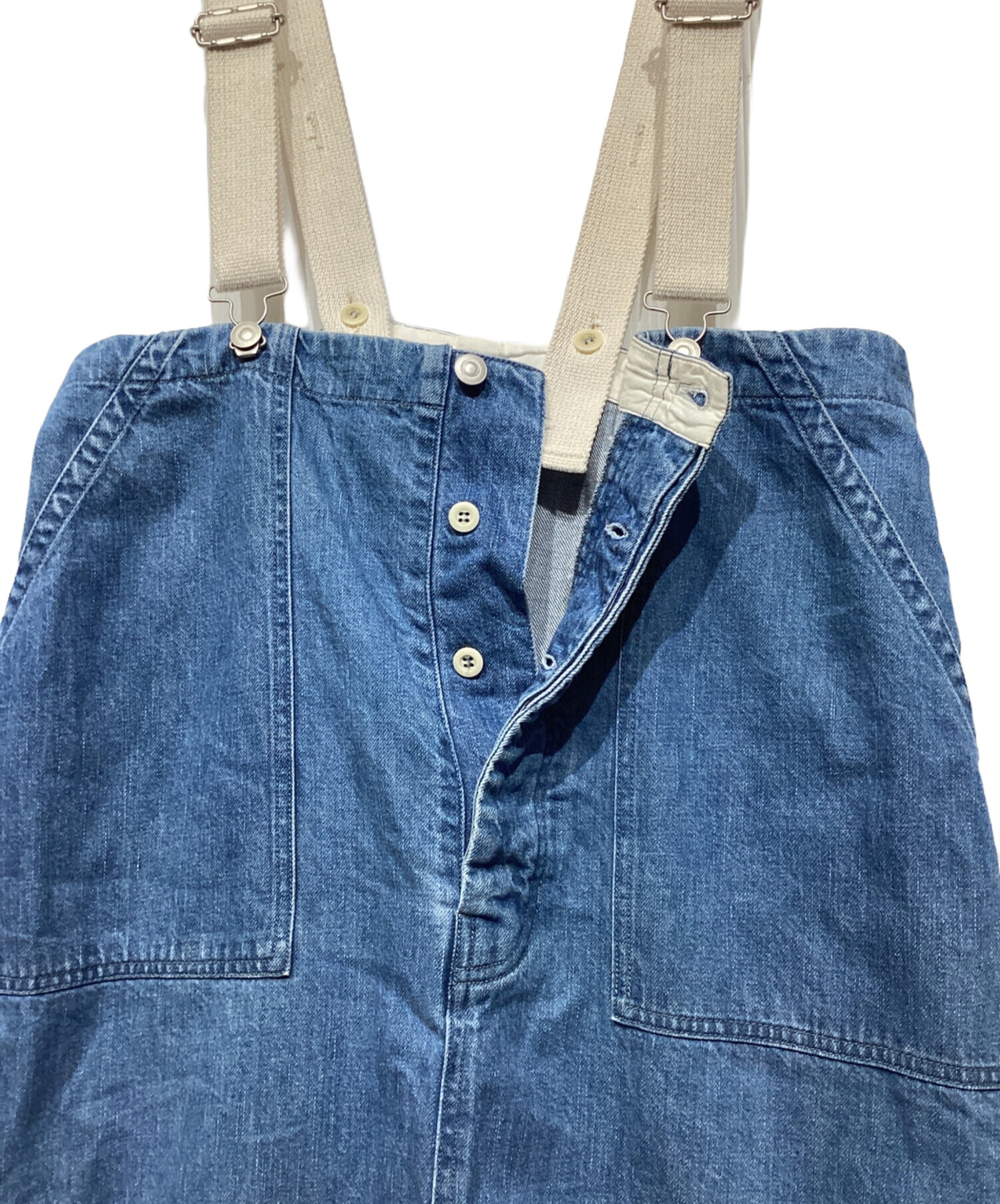 中古・古着通販】nest Robe (ネストローブ) デニム デッキスカート