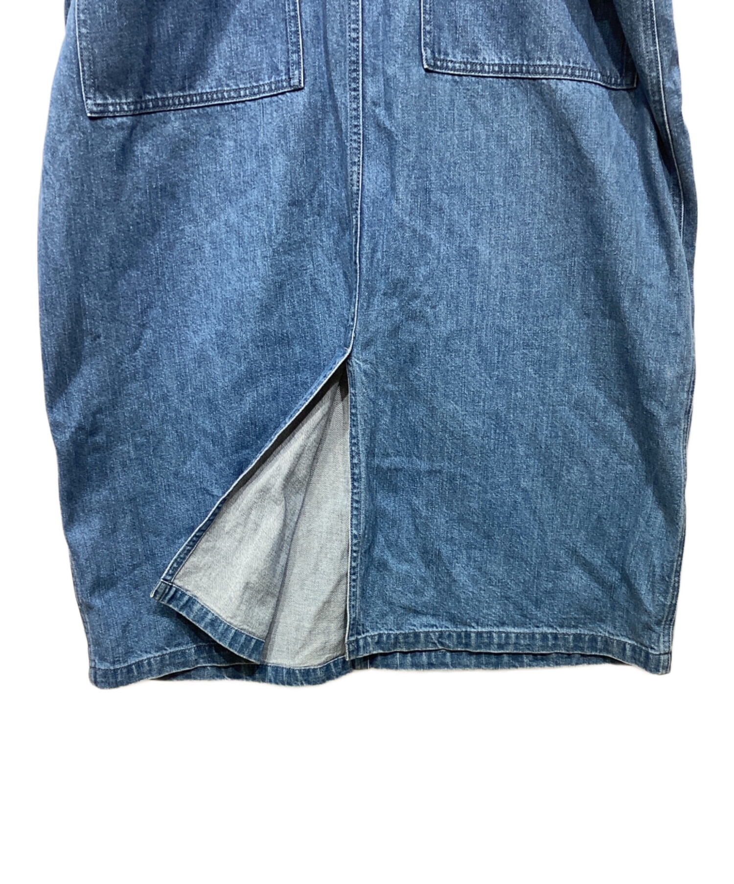 中古・古着通販】nest Robe (ネストローブ) デニム デッキスカート