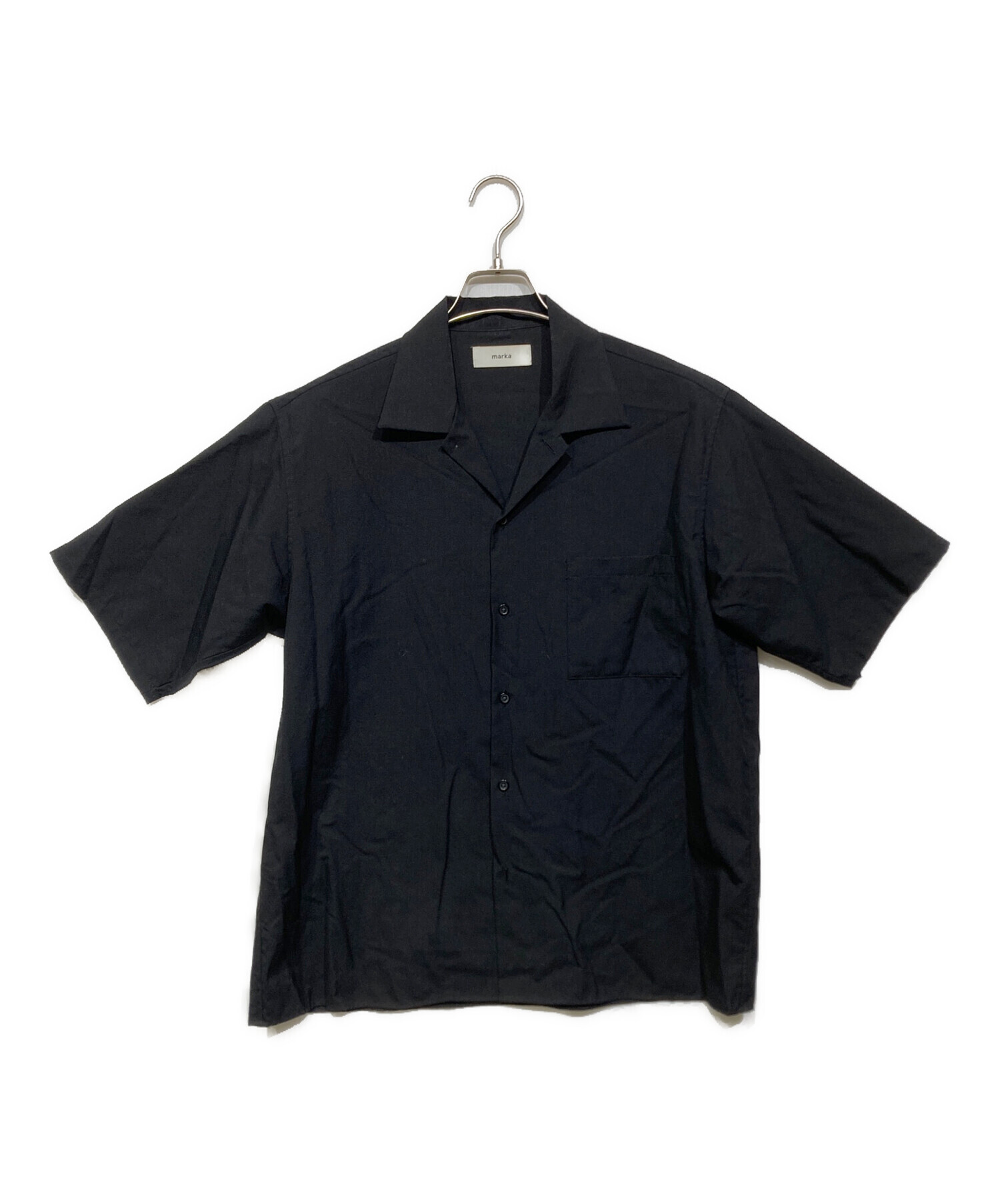 中古・古着通販】MARKA (マーカ) TUMBLED WOOL TROPICAL OPEN COLLAR