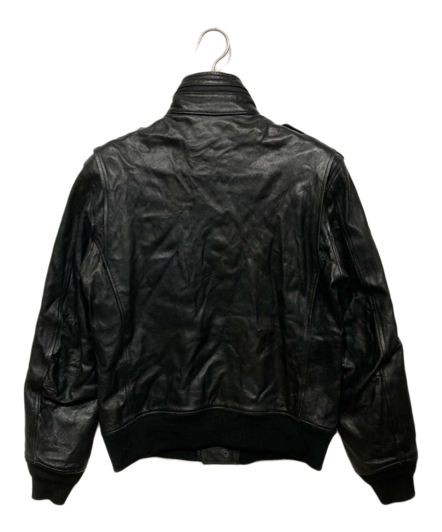 中古・古着通販】N.HOOLYWOOD (エヌ ハリウッド) ラムスキン レザー 