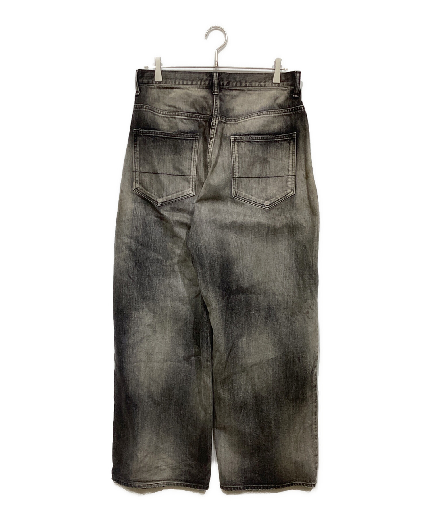 中古・古着通販】ANCELLM (アンセルム) AGING WIDE 5P DENIM PANTS ANC