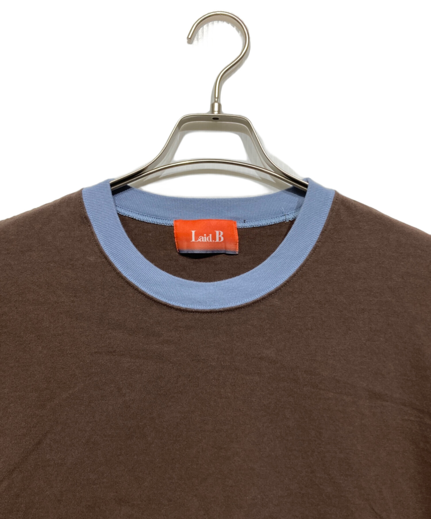 laid.b shower girl t-shirt ポーカーズ 中古・古着通販】laid.B (レイド ビー) Shower Girl T-shirts ブラウン