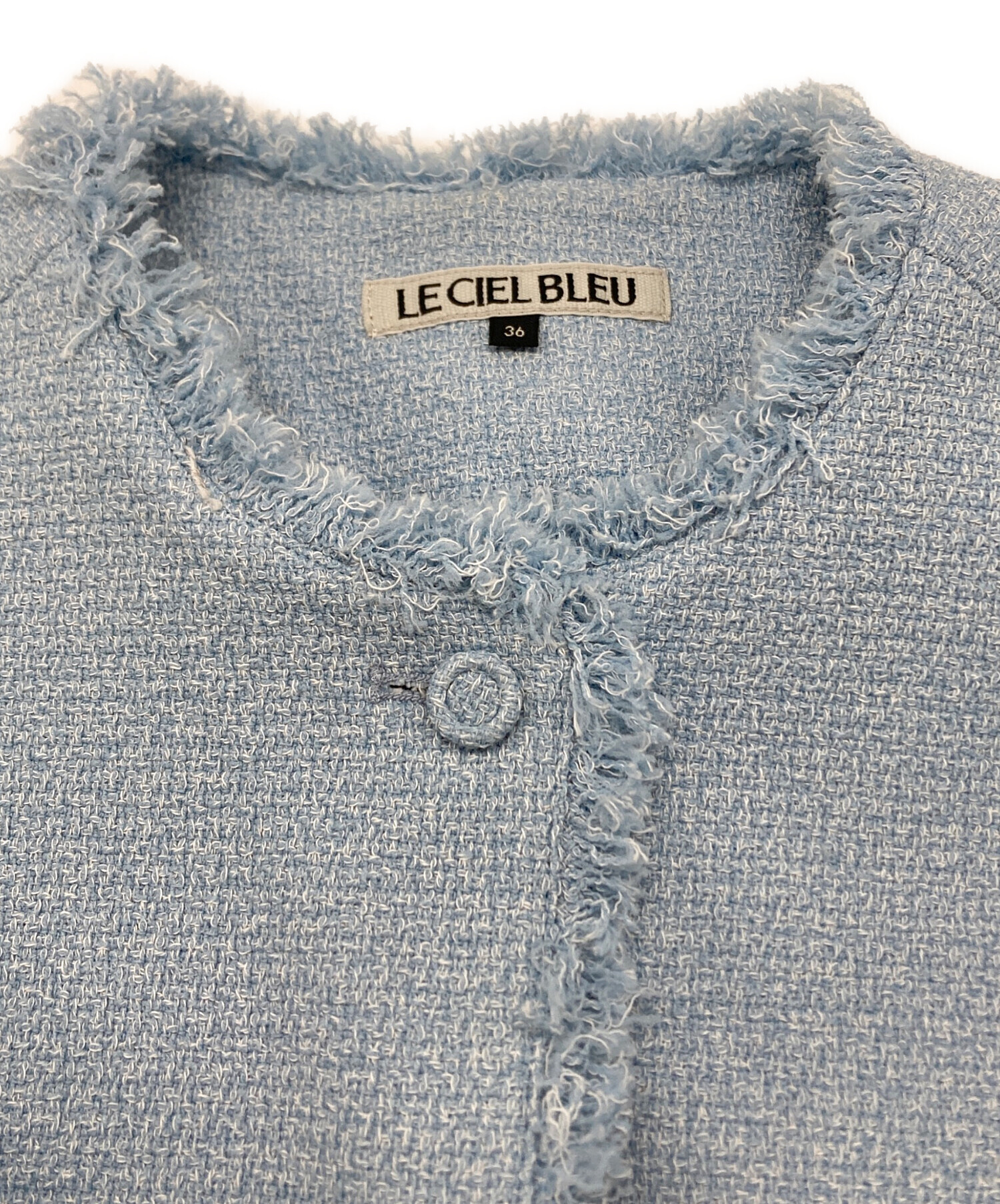 中古・古着通販】LE CIEL BLEU (ルシェルブルー) 25SS Tweed Jacket