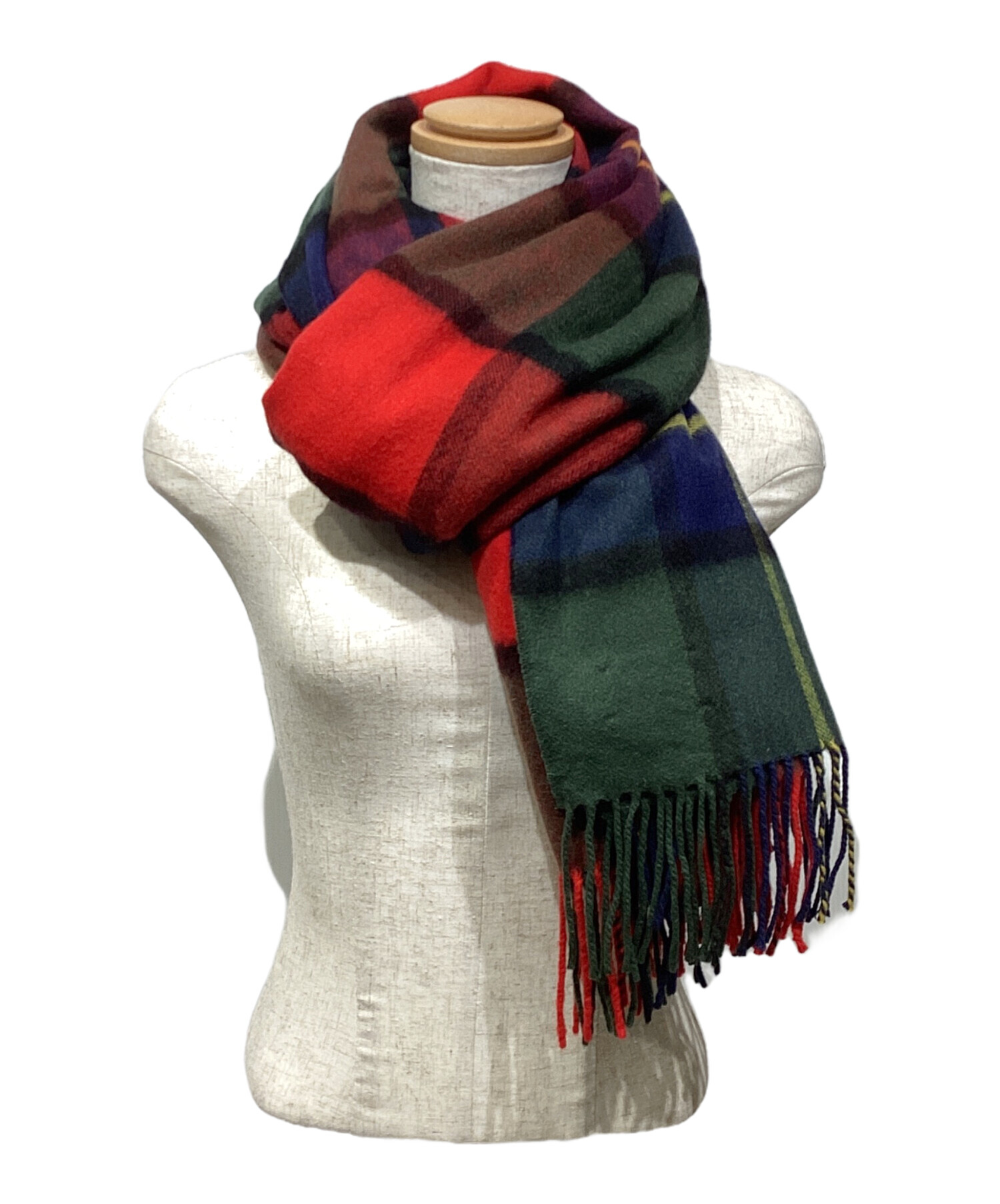 中古・古着通販】Glen prince (グレンプリンス) カシミヤ 大判ストール