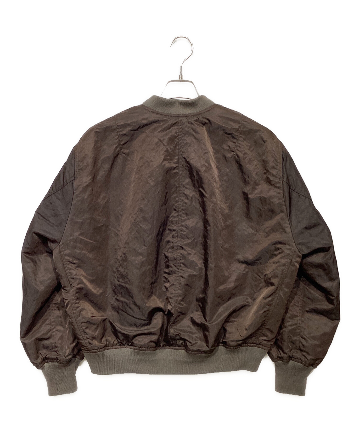 【美品】Plage/R'IAM MA1 MIDDLE 36 ブラウン Plage【R'IAM】MA1 MIDDLEブルゾン ☆新品未使用☆ プラージュ - メルカリ