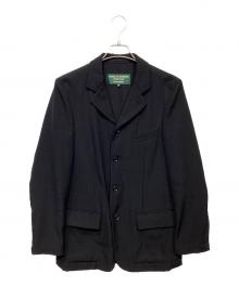 【未使用】コムデギャルソン　ダブルブレスト ジャケット セットアップ対応】2WAYストレッチフラノ ダブルブレスト
