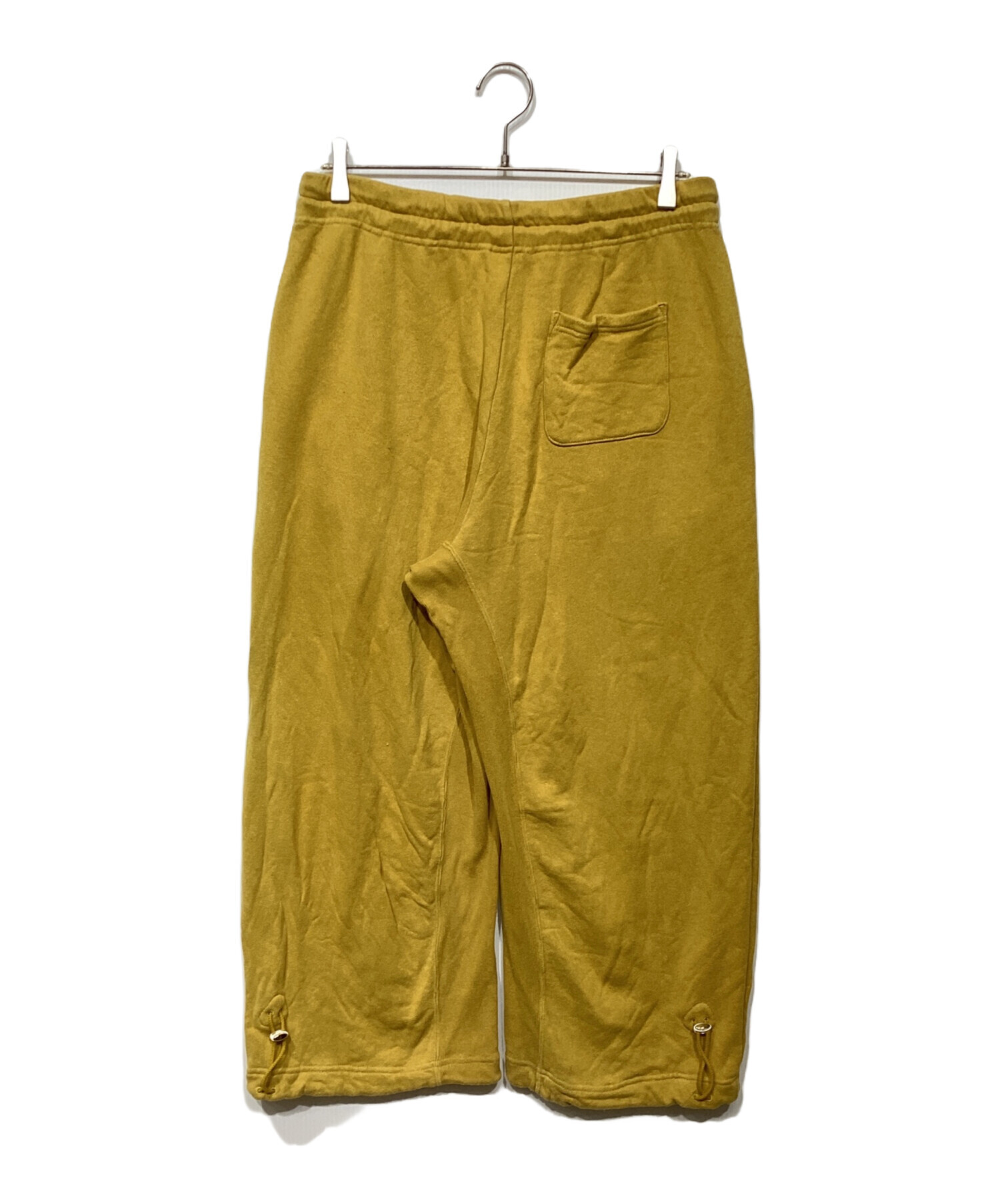 中古・古着通販】jianye (ジェンイェ) スウェットパンツ イエロー