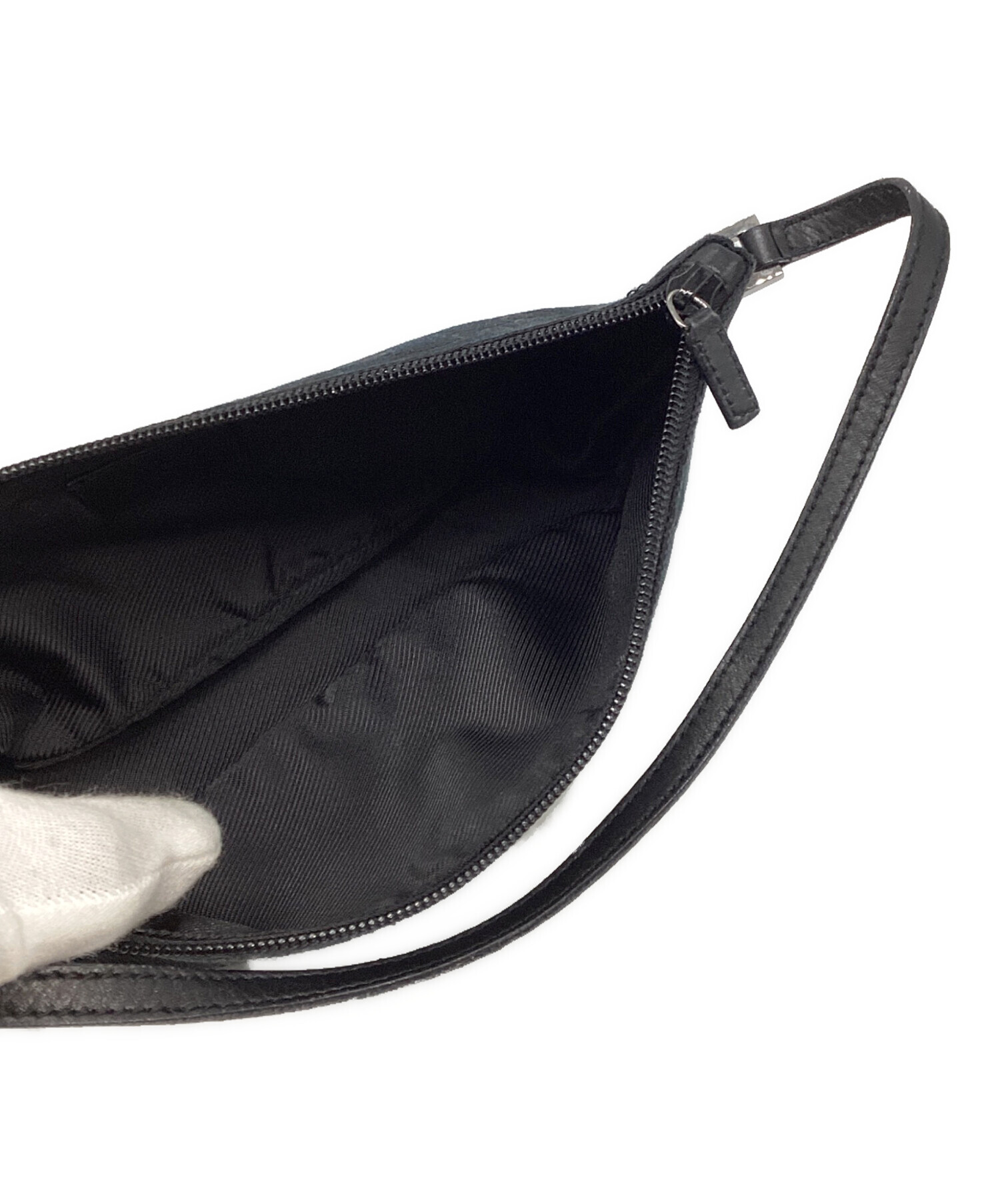 中古・古着通販】GUCCI (グッチ) GG キャンバス アクセサリーポーチ 