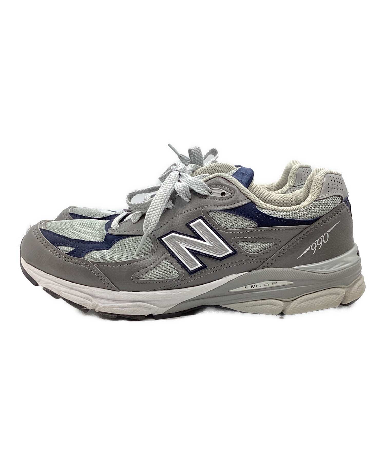 中古・古着通販】NEW BALANCE (ニューバランス) M990GJ3 990 V3 グレー 