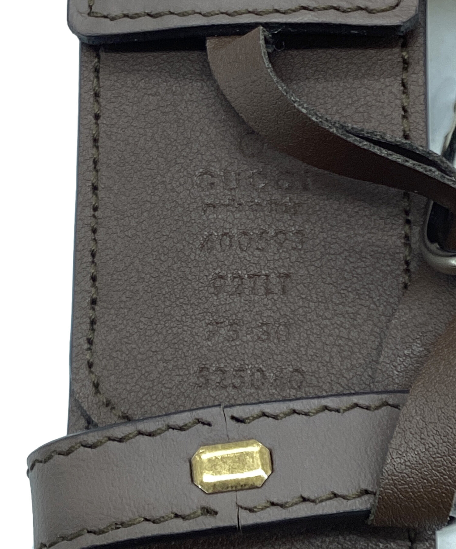 グッチ GUCCI GGマーモントベルト75cm 400593 ベージュ GGスプリーム レディース ベルト 中古・古着通販】GUCCI (グッチ) 400593 GGマーモントベルト ベージュ