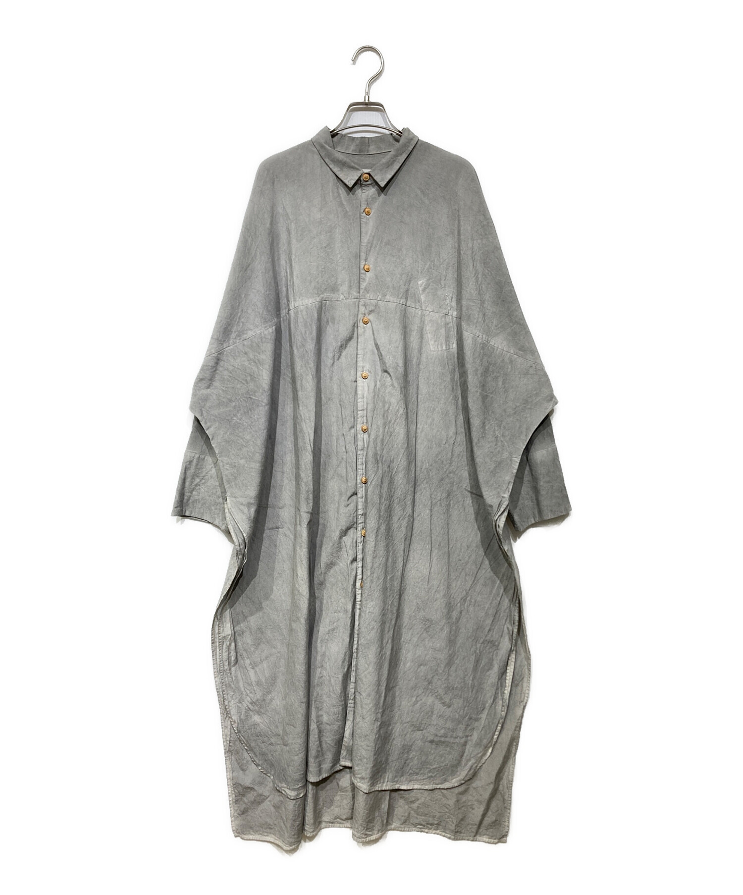 中古・古着通販】quitan (キタン) 製品染め シルクコットンワンピース 