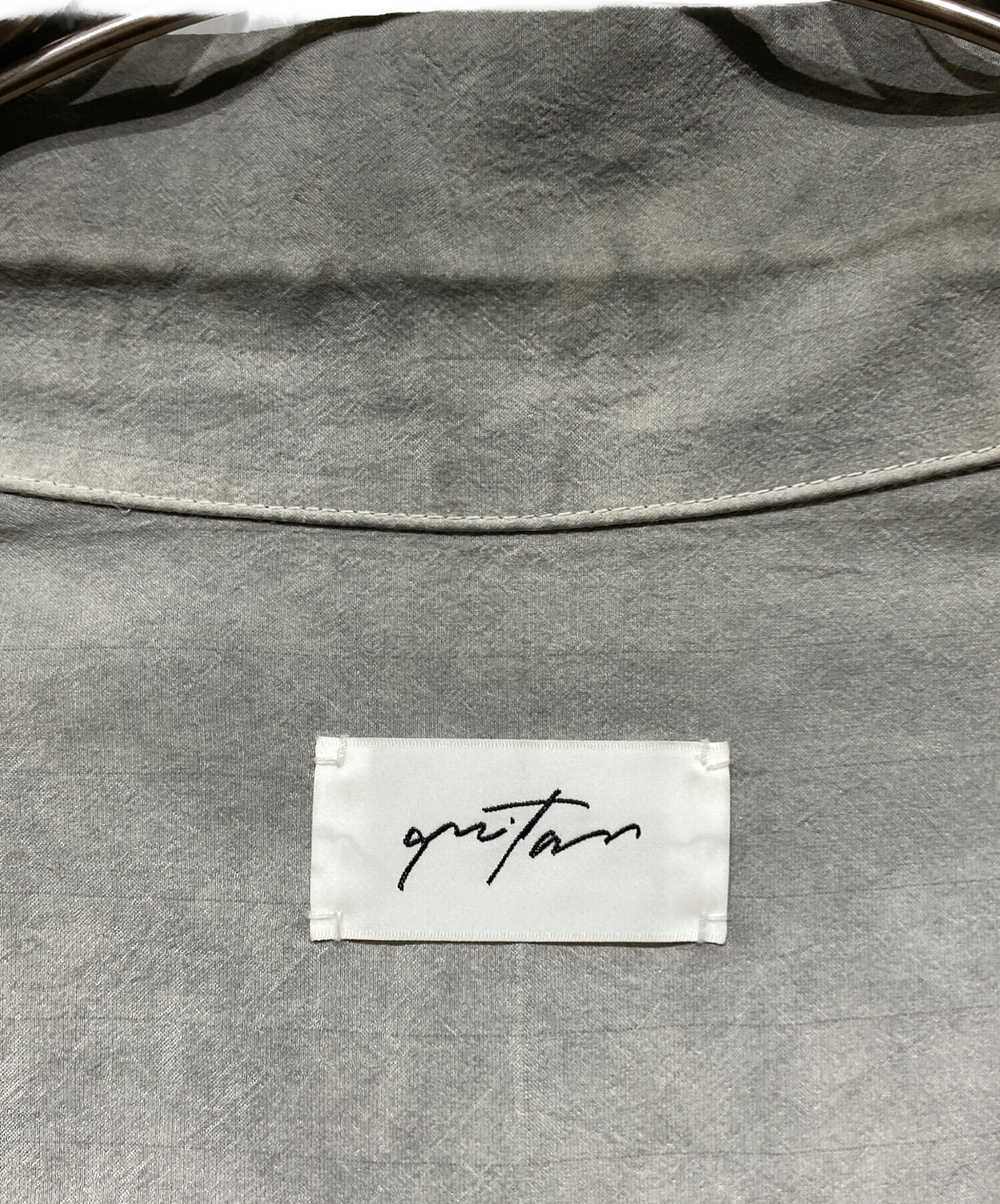 中古・古着通販】quitan (キタン) 製品染め シルクコットンワンピース  