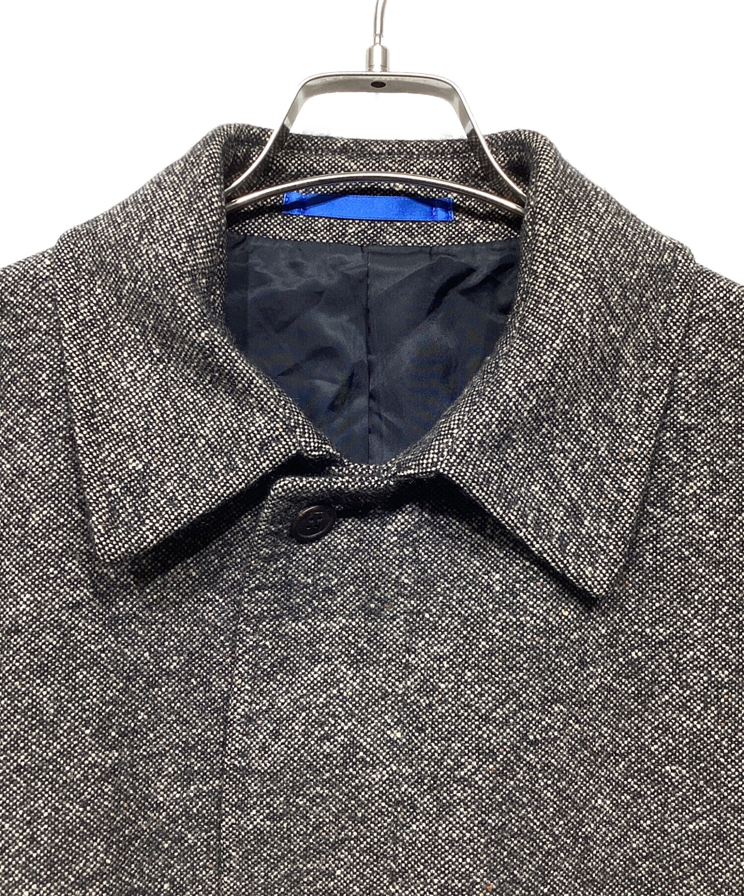 【超美品】ポールスミス カシミヤ＆アンゴラ混ウール ステンカラーコート L 中古・古着通販】PAUL SMITH (ポールスミス) カシミヤアンゴラ混ロング