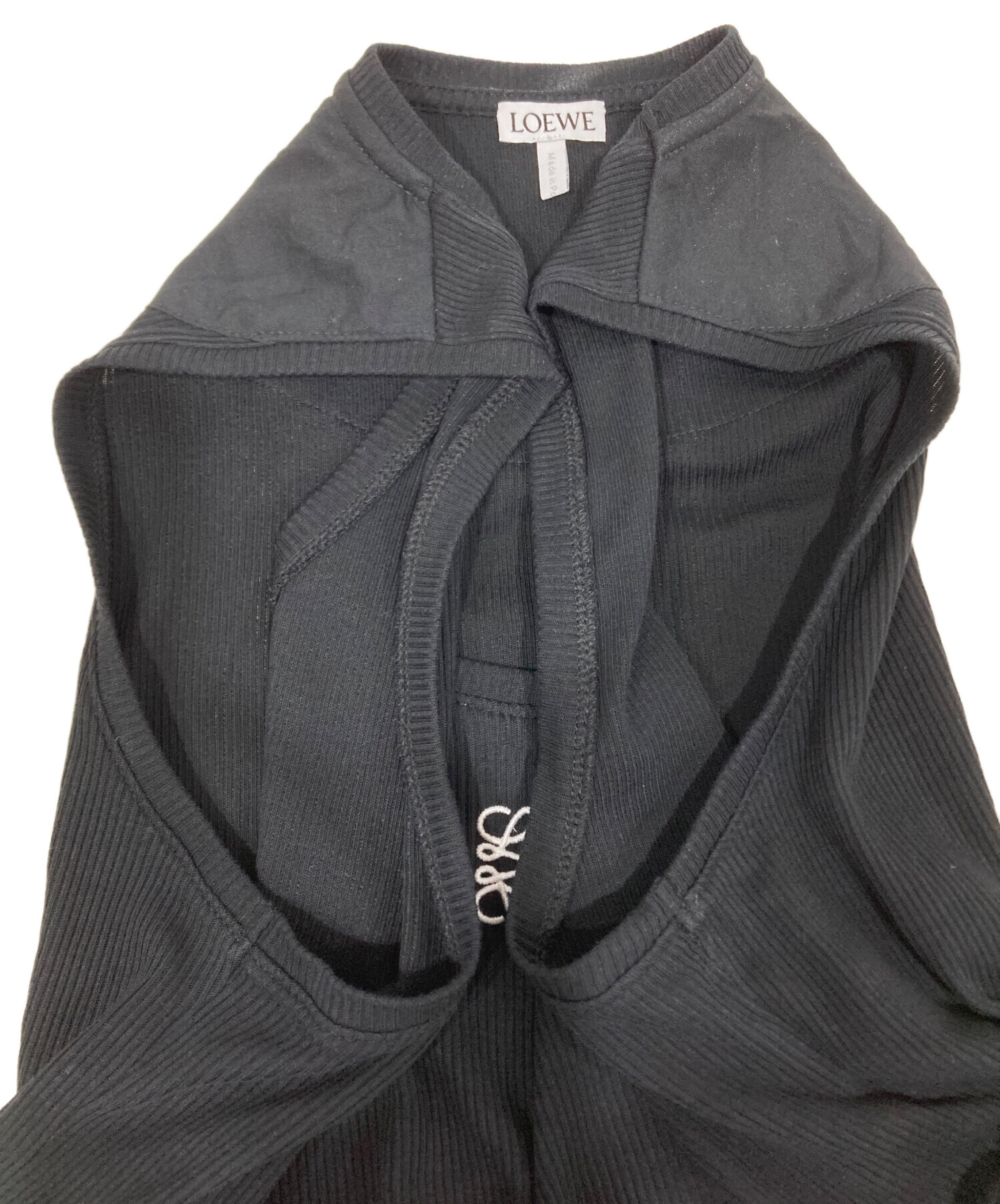 中古・古着通販】LOEWE (ロエベ) アナグラム クロップド タンクトップ