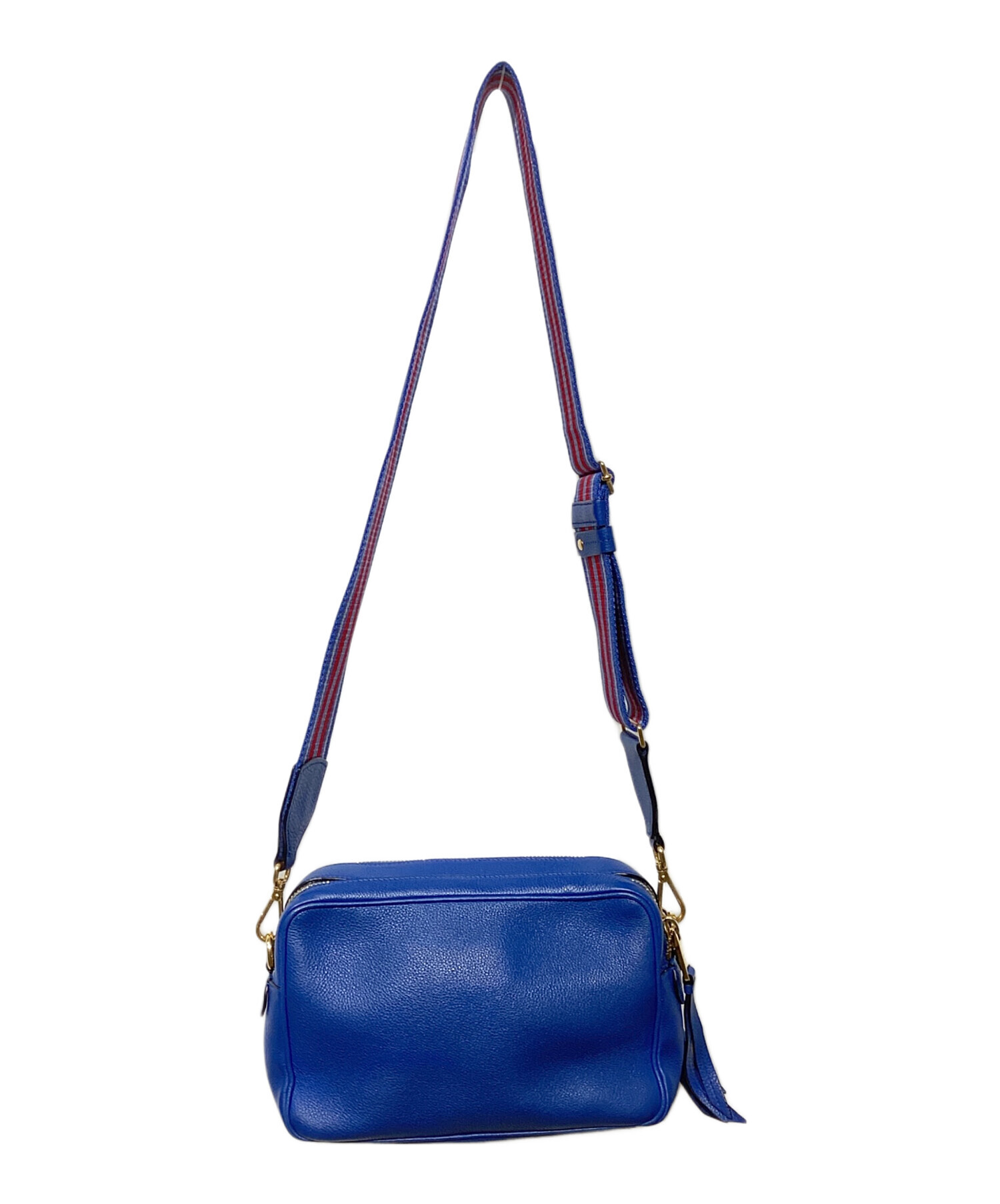 PRADA プラダショルダーバッグ 紺色 中古・古着通販】PRADA (プラダ