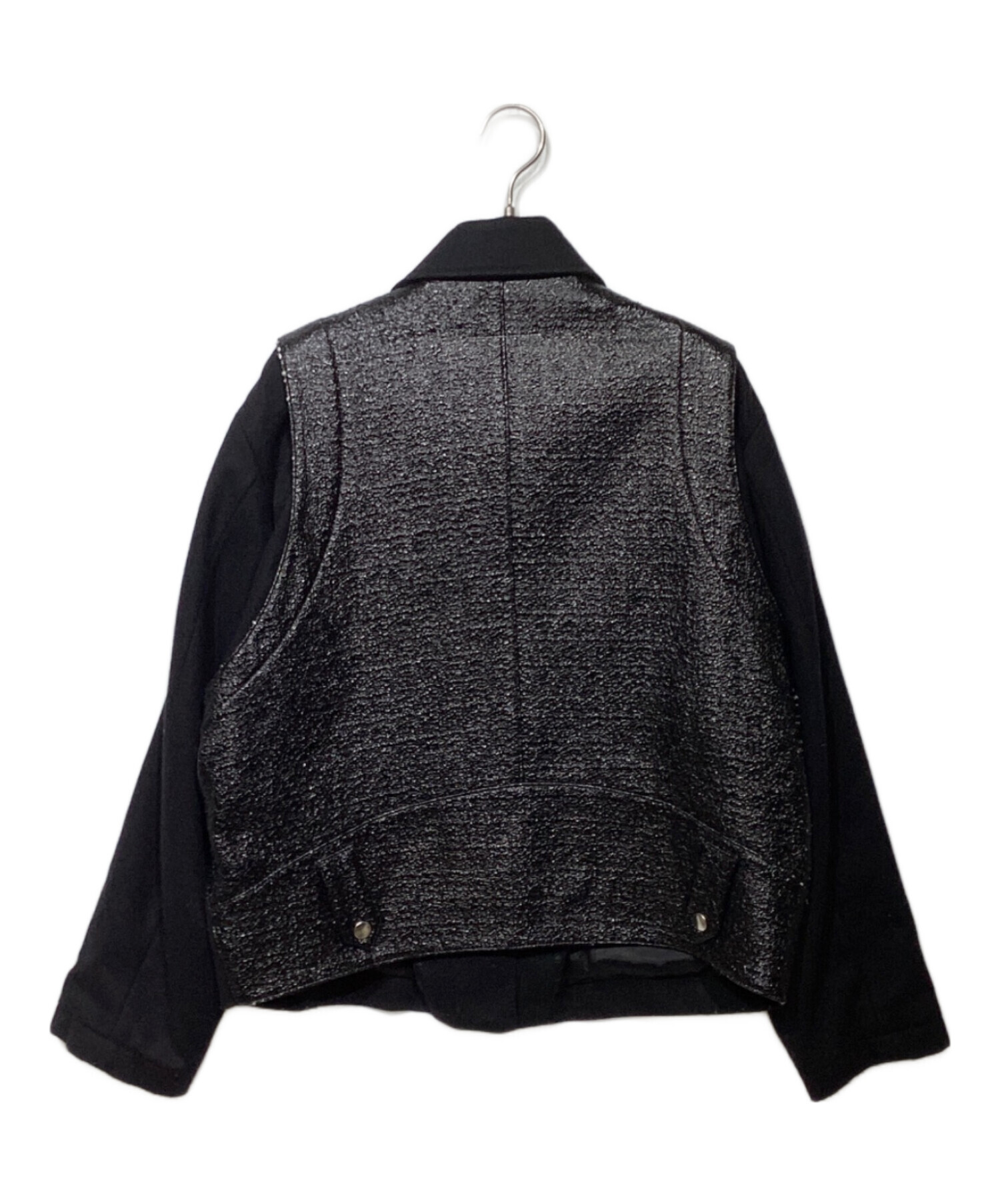 ウールジャケット Margiela Maison MM6 イタリア製 38 変形ジャケット Margiela Maison MM6 美品 | JP FARFETCH | ブラック ジャケット・アウター