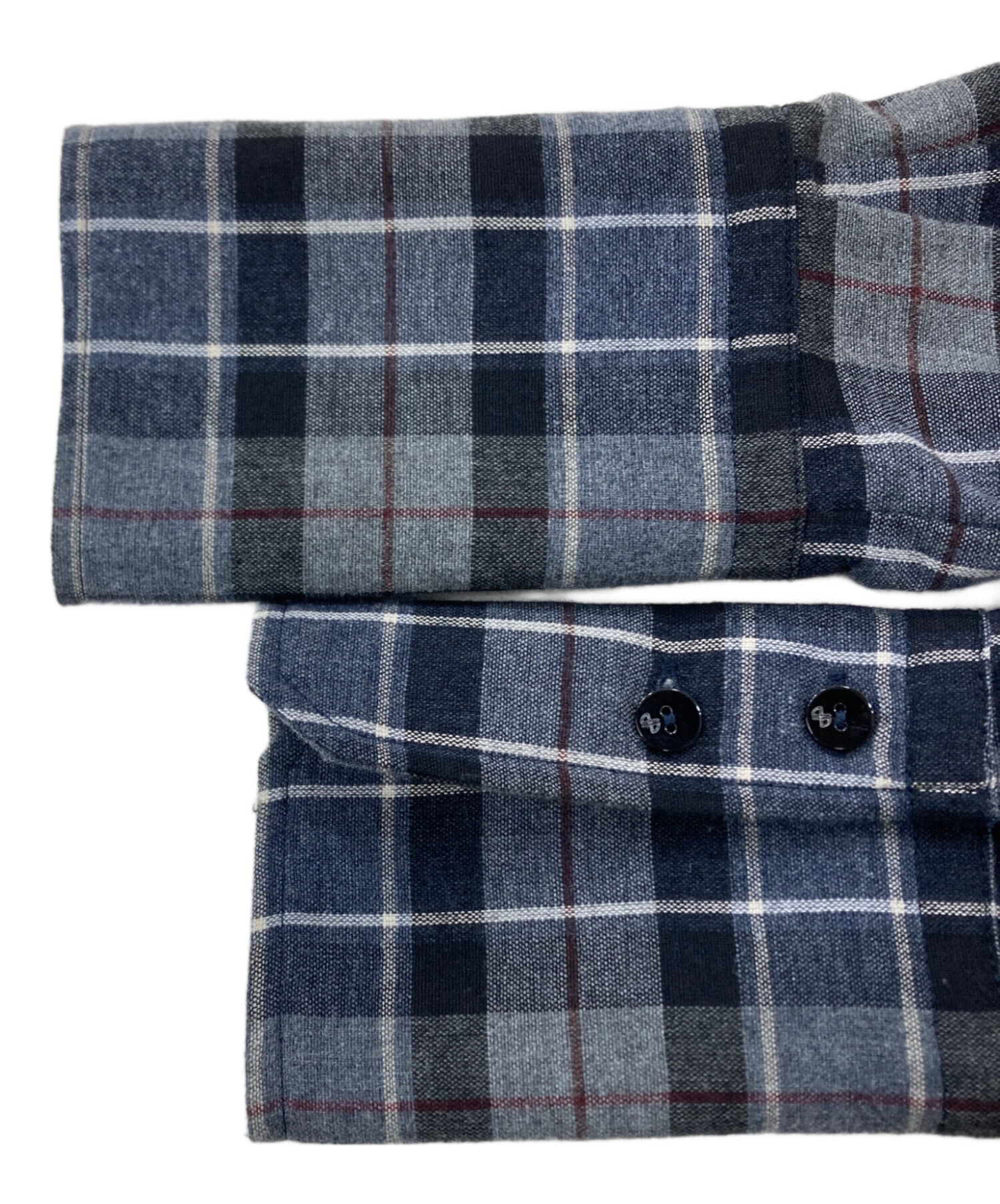 中古・古着通販】patou (パトゥ) 刺繍入りカラー コットン&ウール 