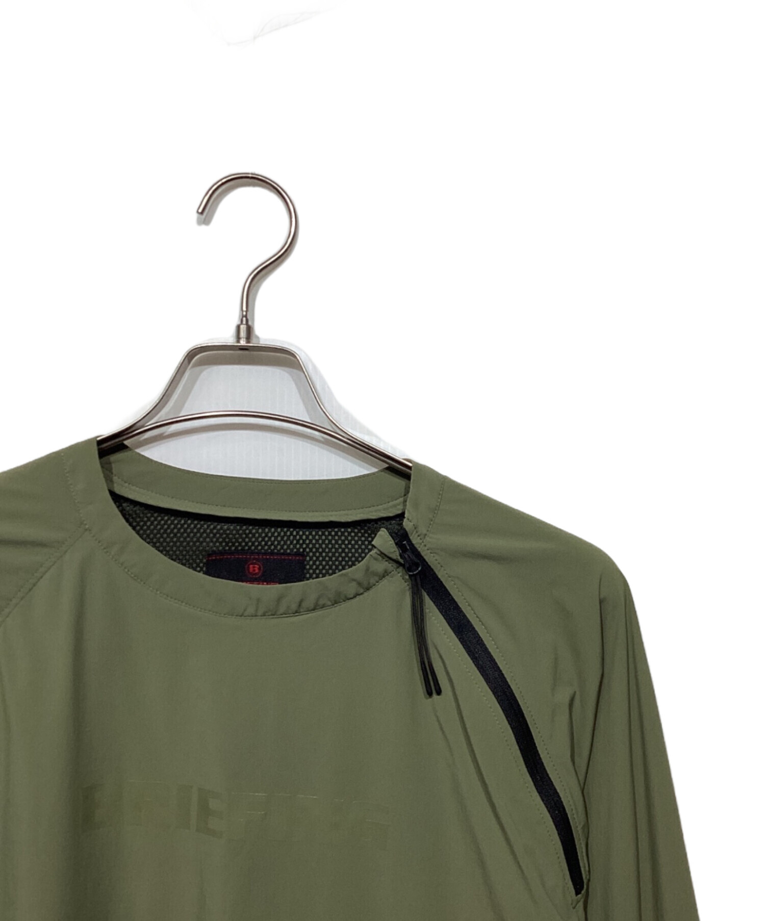 BRIEFING WIND HOODIEフード付きジャケット オリーブ　M ブリーフィング ゴルフ】MS ウインドフーディ – GQ SHOP