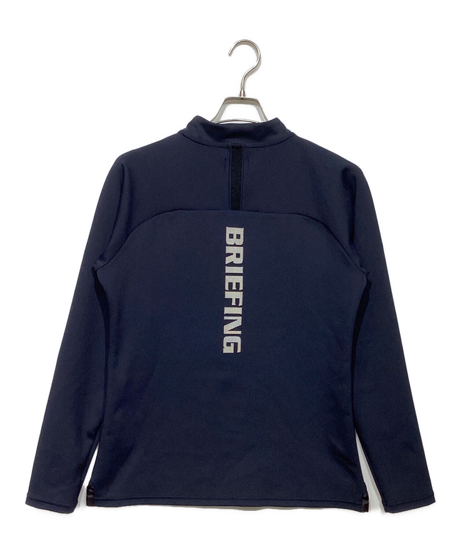 BRIEFING ブリーフィング ポロシャ M 中古美品 中古・古着通販】BRIEFING (ブリーフィング) HALF ZIP SHIRT