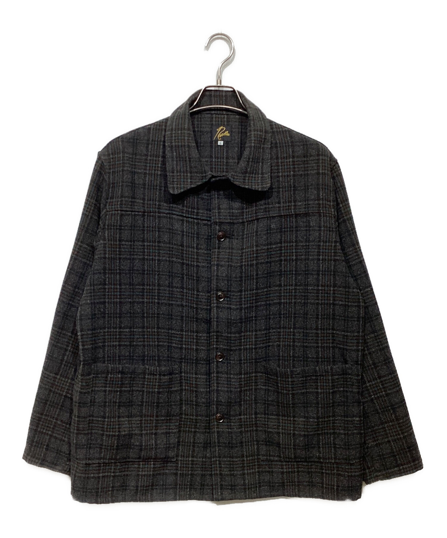 中古・古着通販】Needles (ニードルズ) D.N. Coverall - Plaid Tweed