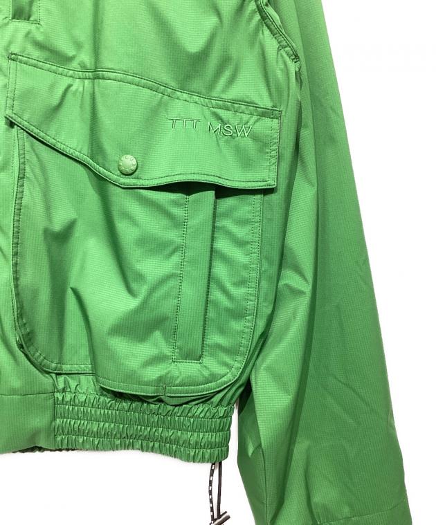 中古・古着通販】TTT MSW (ティー) Nylon jacket グリーン サイズ:L