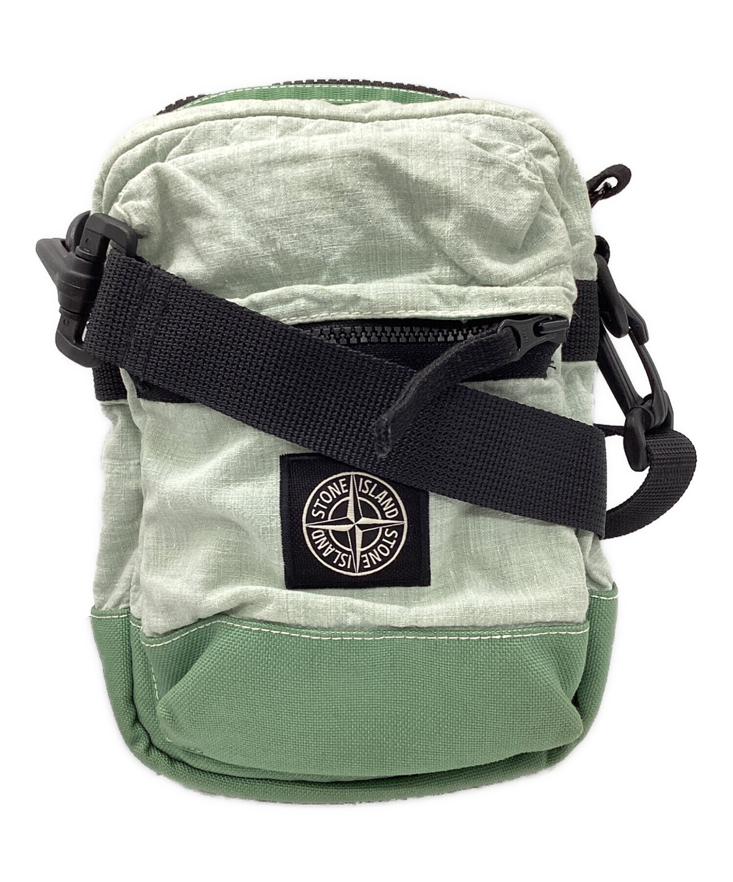 中古・古着通販】STONE ISLAND (ストーンアイランド) BUMBAG グリーン