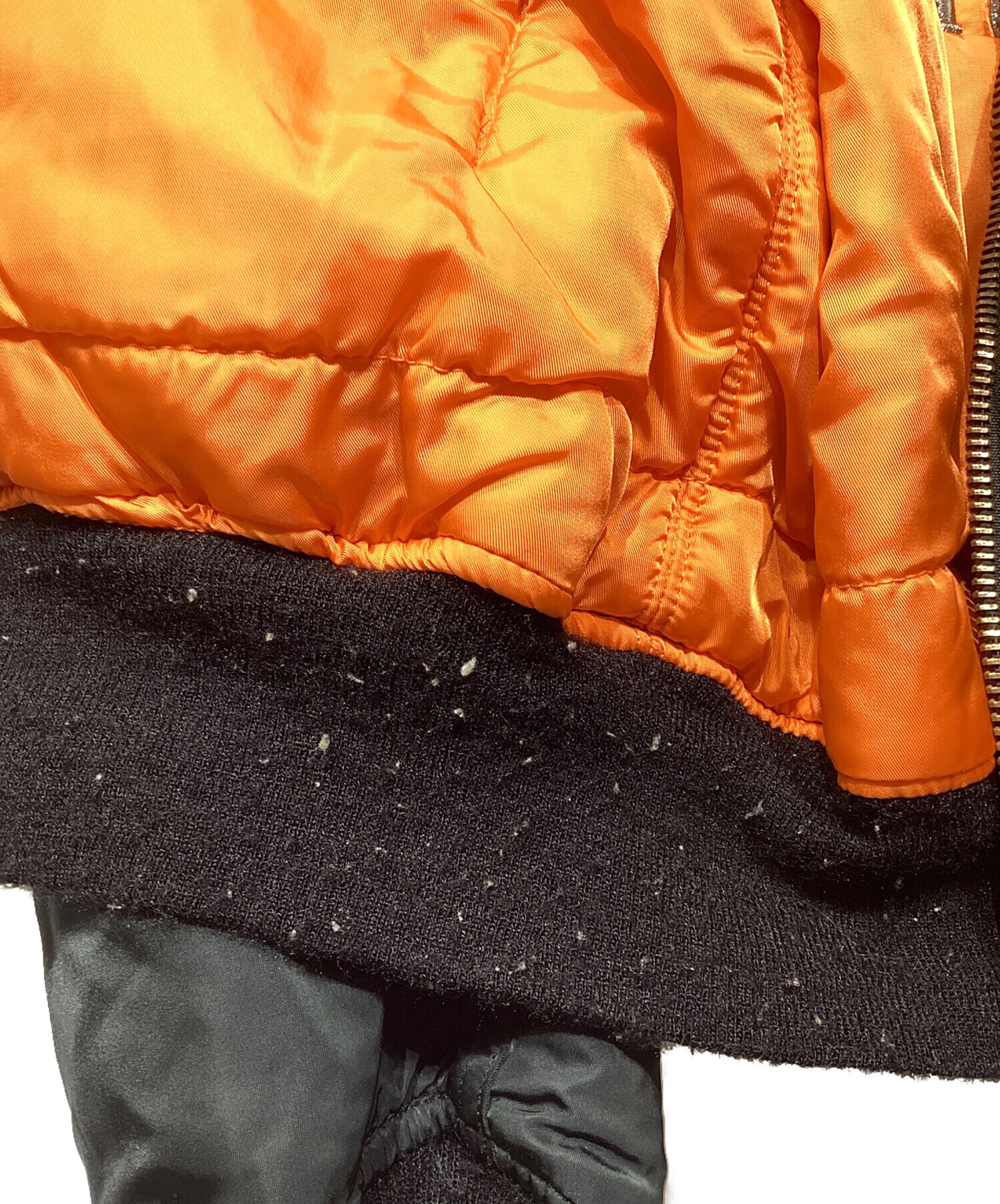 中古・古着通販】BATMAN (バットマン) MA-1ジャケット ブラック